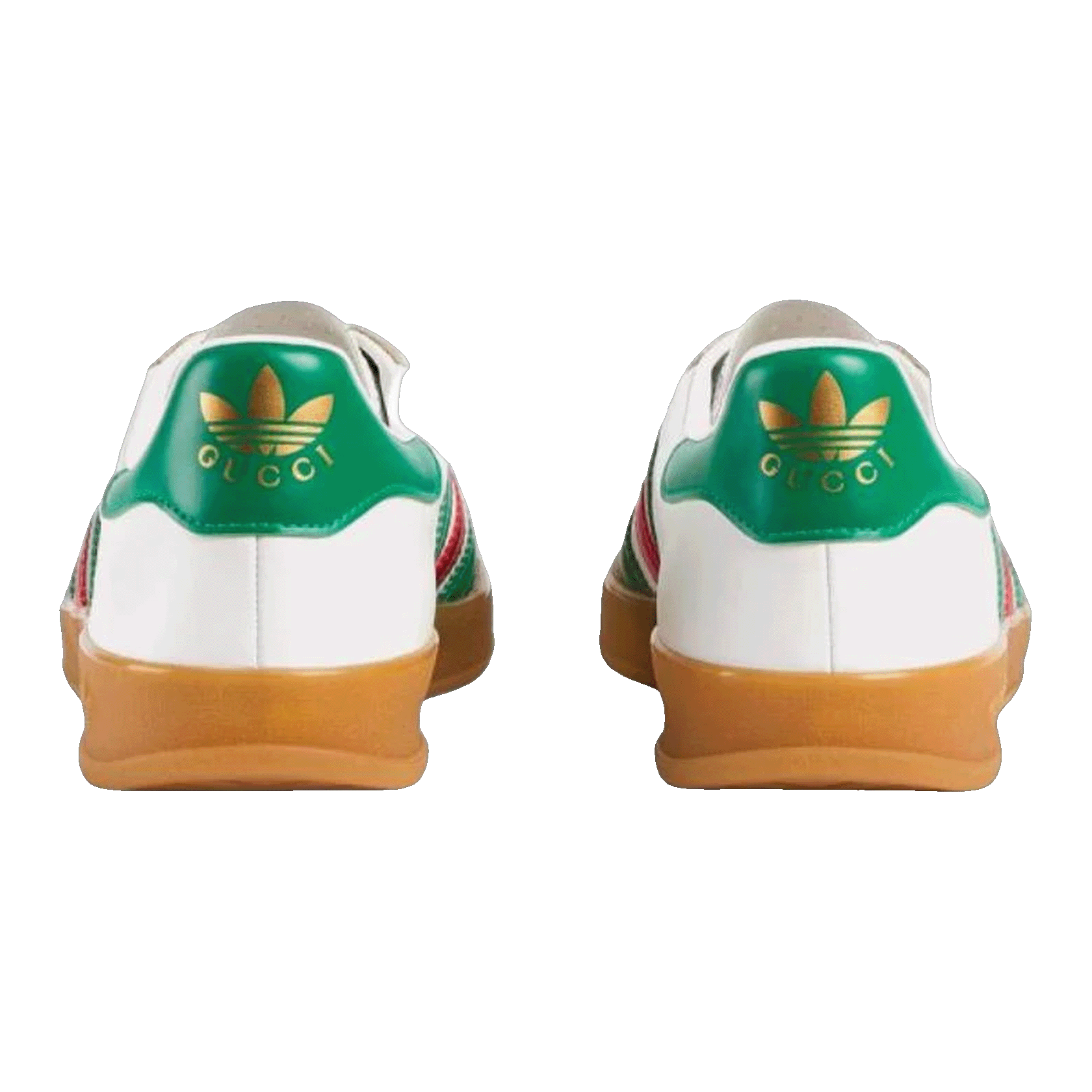 adidas x Gucci Gazelle White Green Red (W) Back
