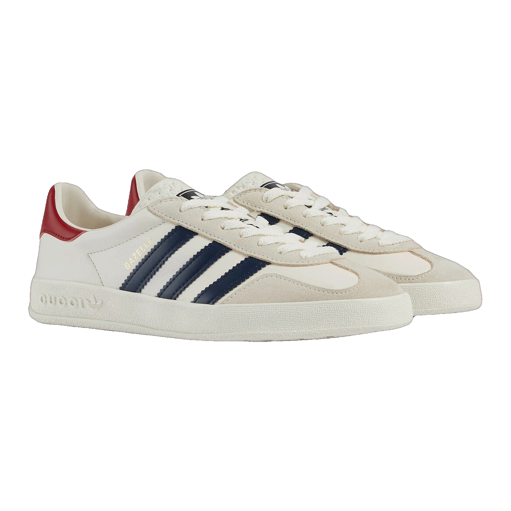 adidas x Gucci Gazelle White (W) Side