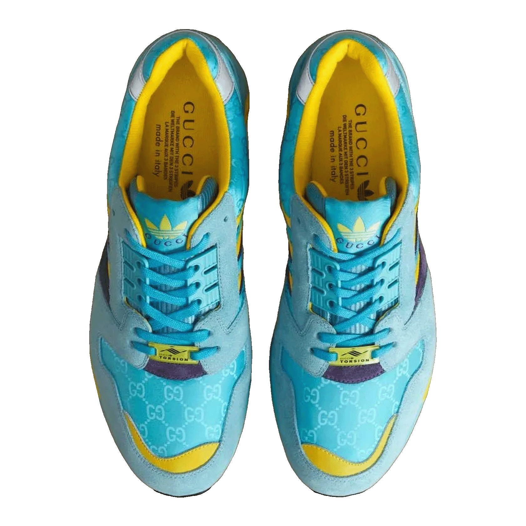 adidas x Gucci ZX 8000 Aqua GG Monogram Oben IE2272