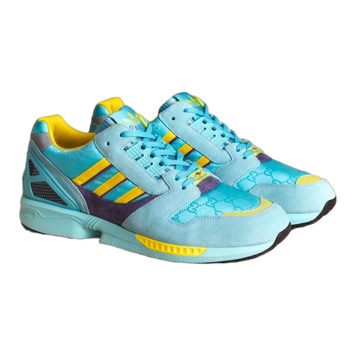 adidas x Gucci ZX 8000 Aqua GG Monogram Side IE2272