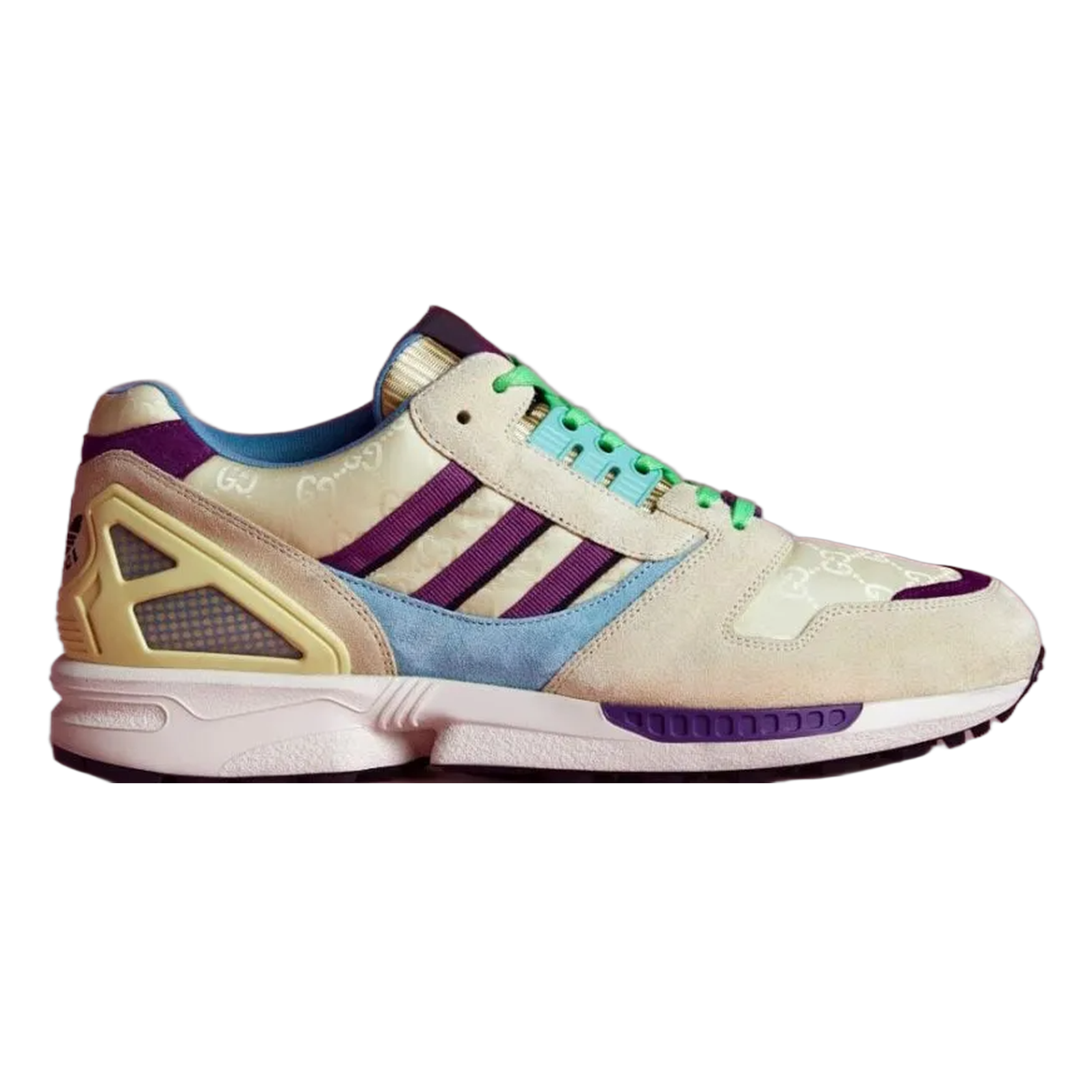 adidas x Gucci ZX 8000 Beige GG Monogram IE2273 / 721936 AAA9C 9341