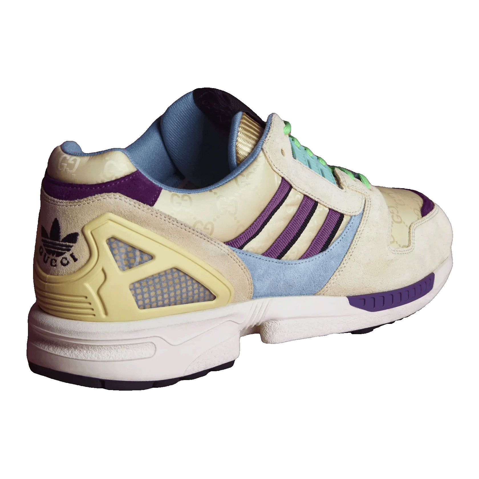 adidas x Gucci ZX 8000 Beige GG Monogram Back IE2273 / 721936 AAA9C 9341