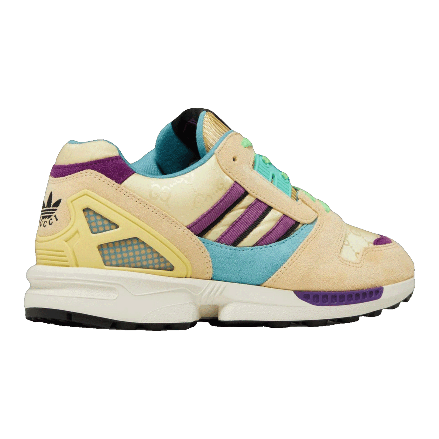 adidas x Gucci ZX 8000 Beige GG Monogram (W) Back IE2268