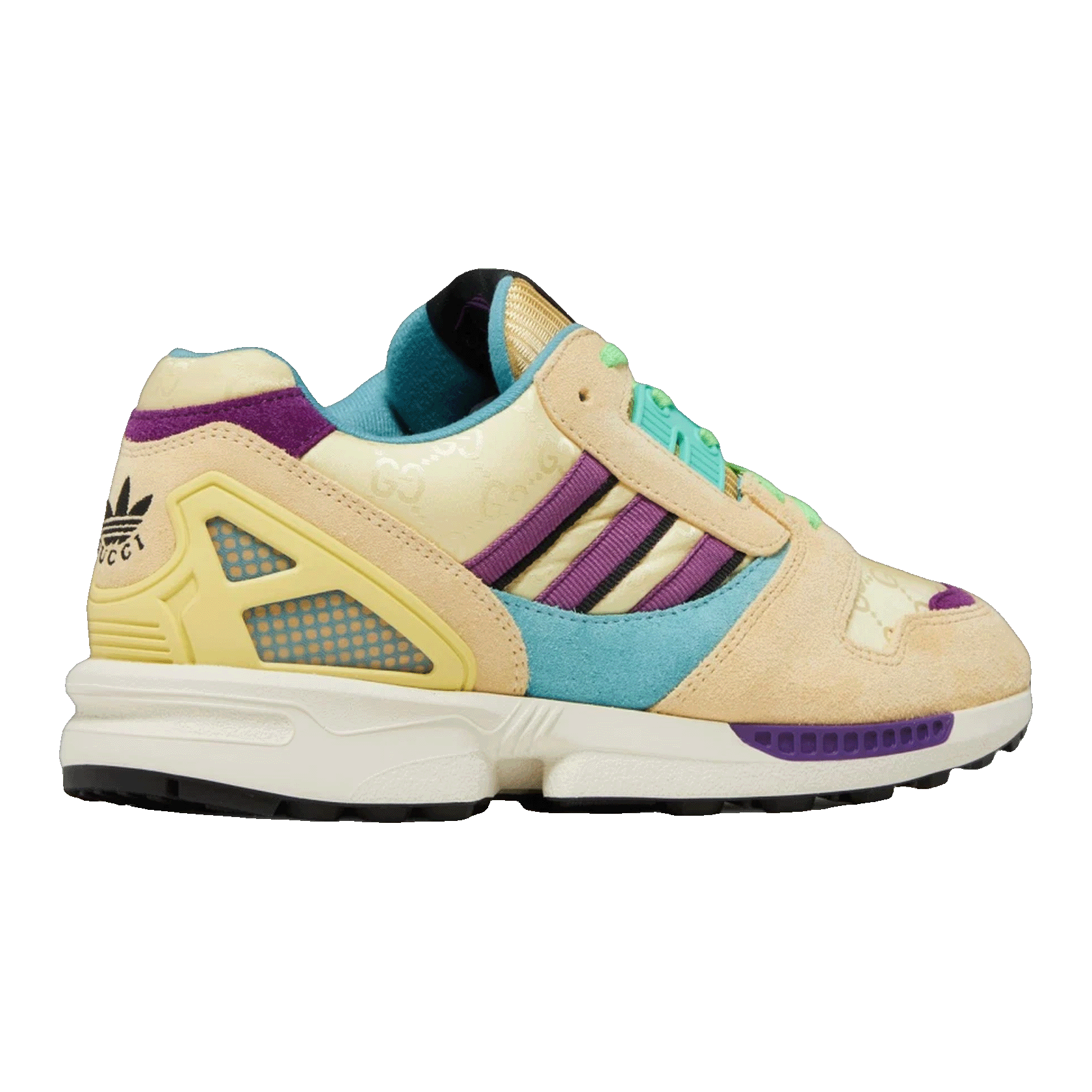 adidas x Gucci ZX 8000 Beige GG Monogram (W) Back IE2268