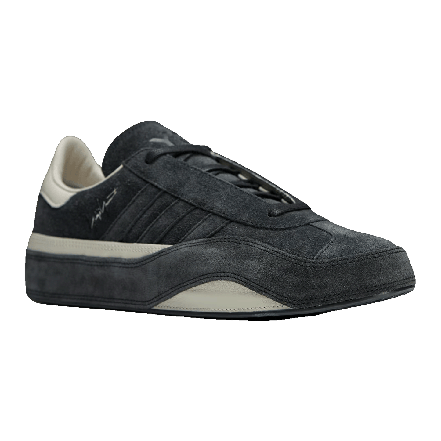 adidas Y-3 Gazelle Black Alumina Side JH8925