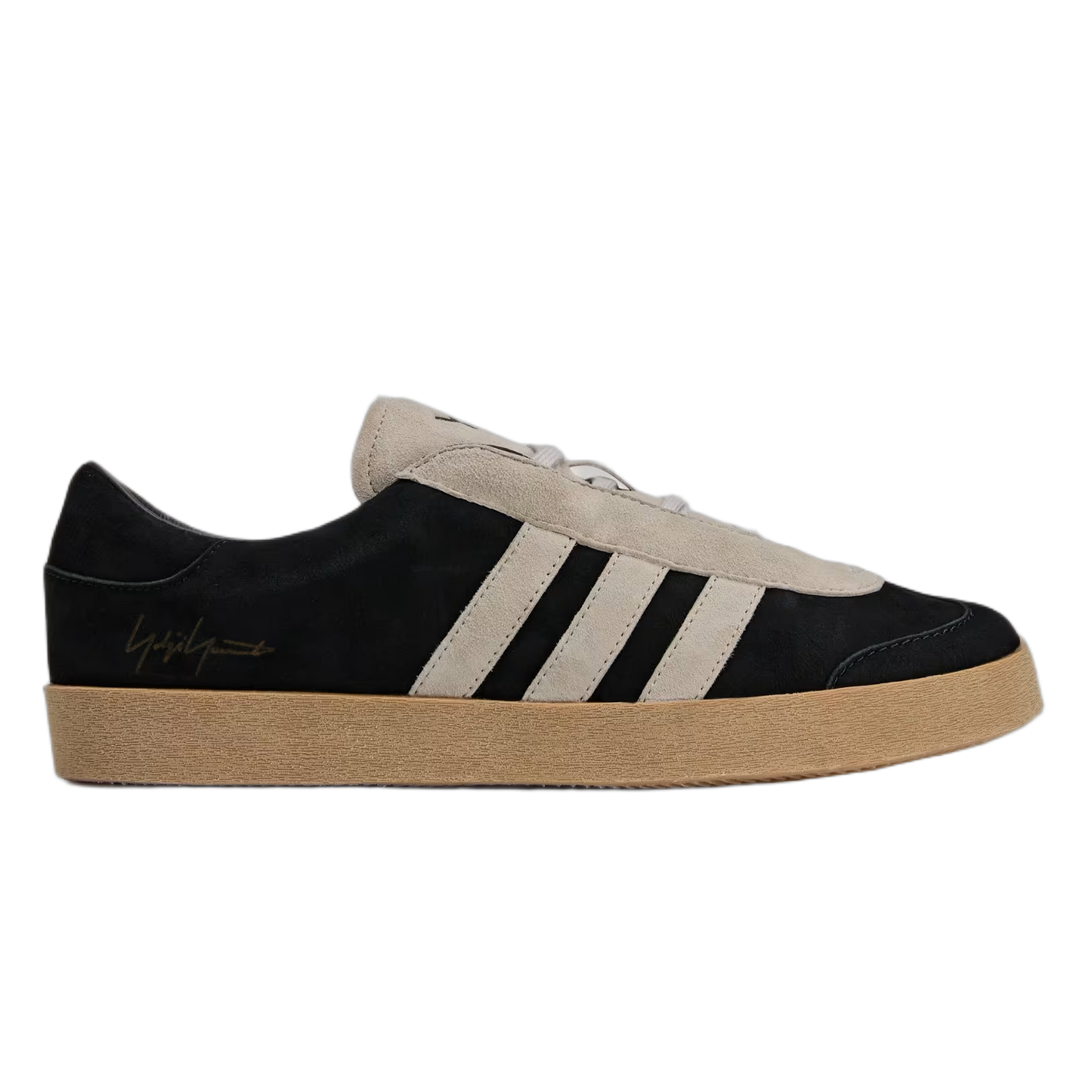 adidas Y-3 Gazelle Black Light Brown Gum KI4340