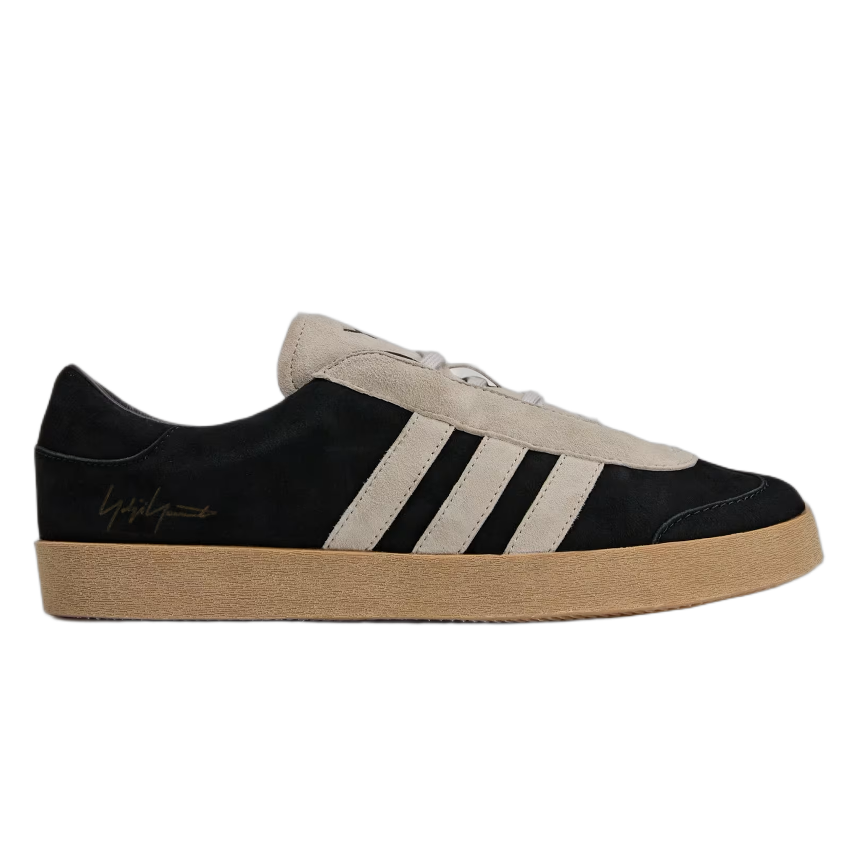adidas Y-3 Gazelle Black Light Brown Gum KI4340