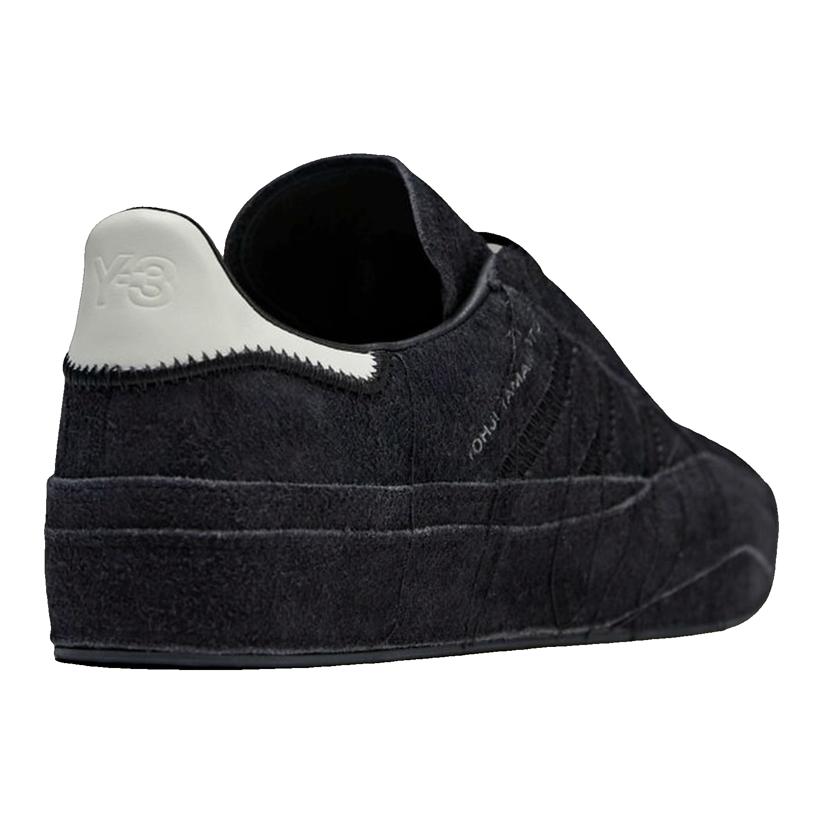 adidas Y-3 Gazelle Black Off White Back FZ6405