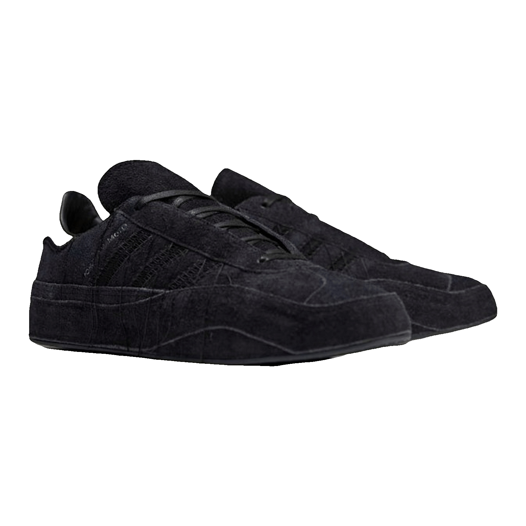 adidas Y-3 Gazelle Black Off White Side FZ6405