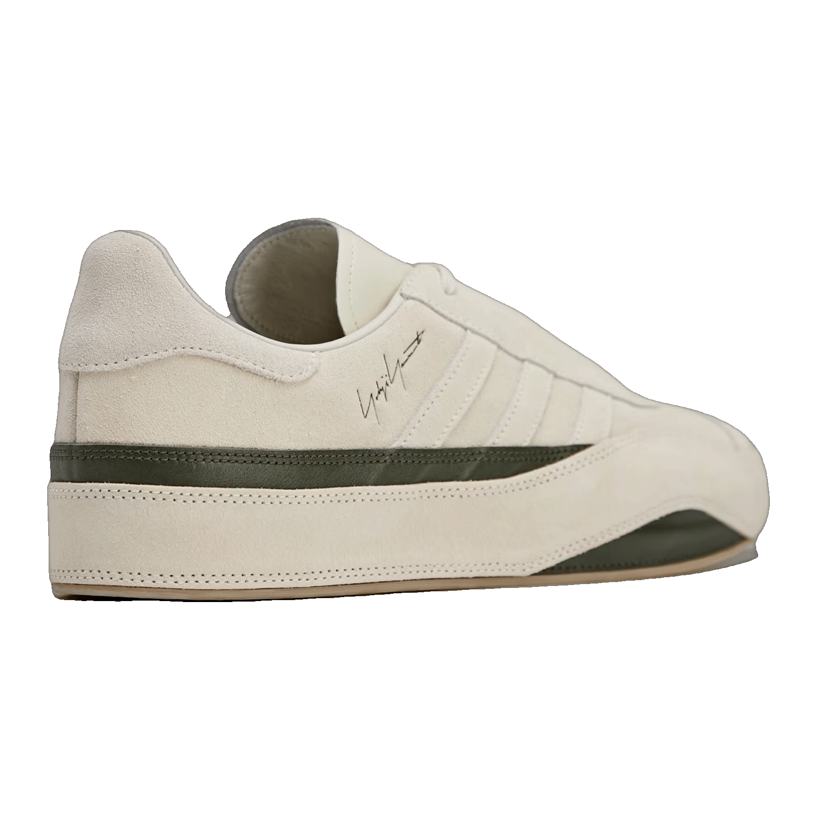 adidas Y-3 Gazelle Cream White Off White Night Cargo Back JH8924
