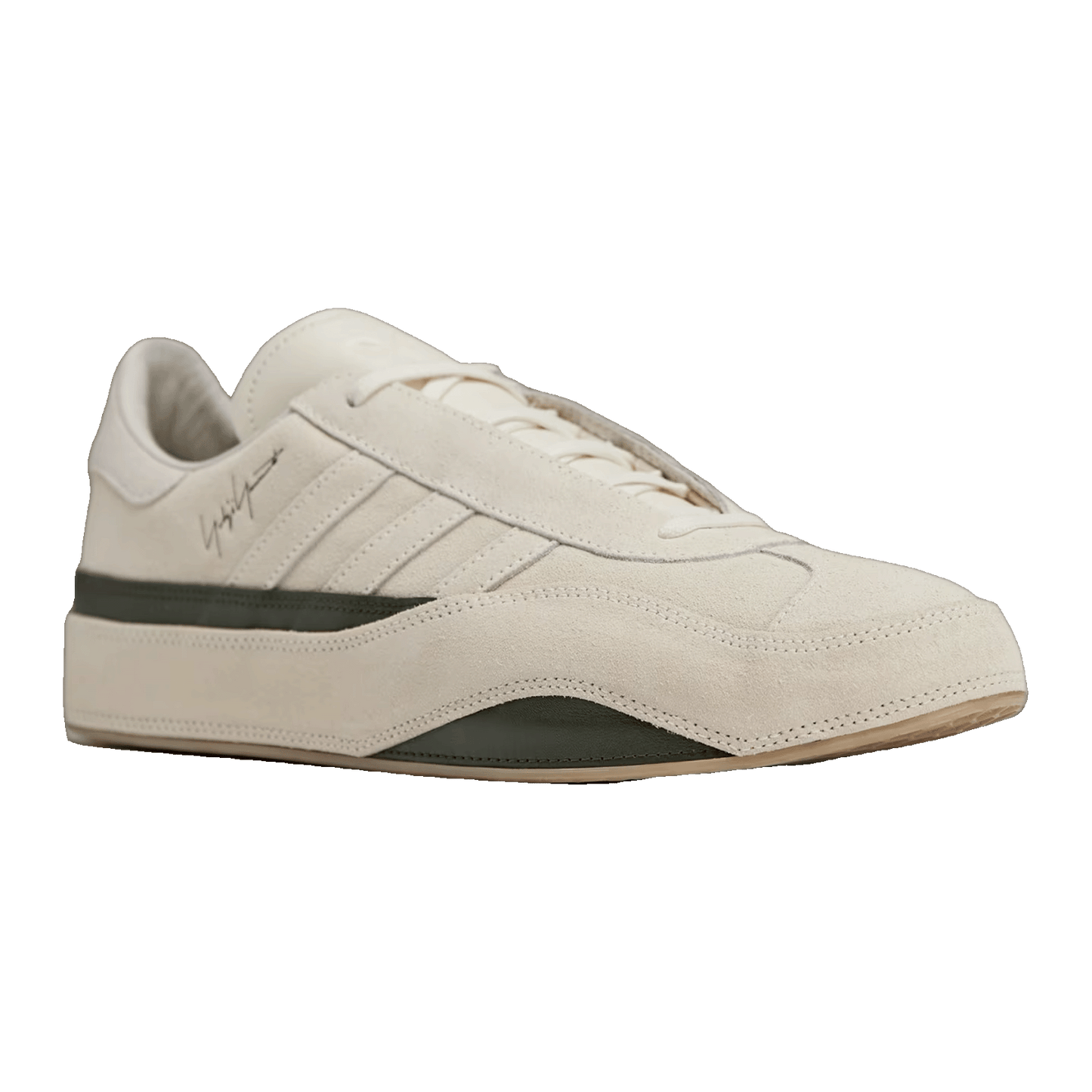 adidas Y-3 Gazelle Cream White Off White Night Cargo Side JH8924