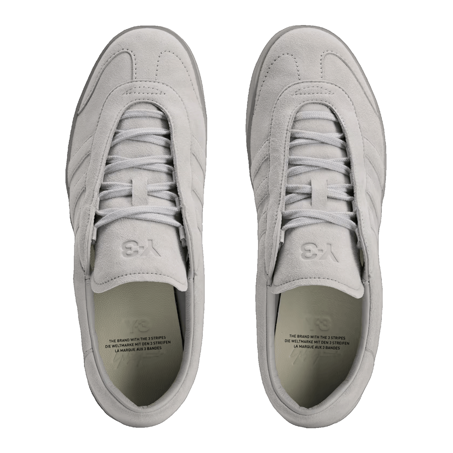 adidas Y-3 Gazelle Grey Two Oben KI4341