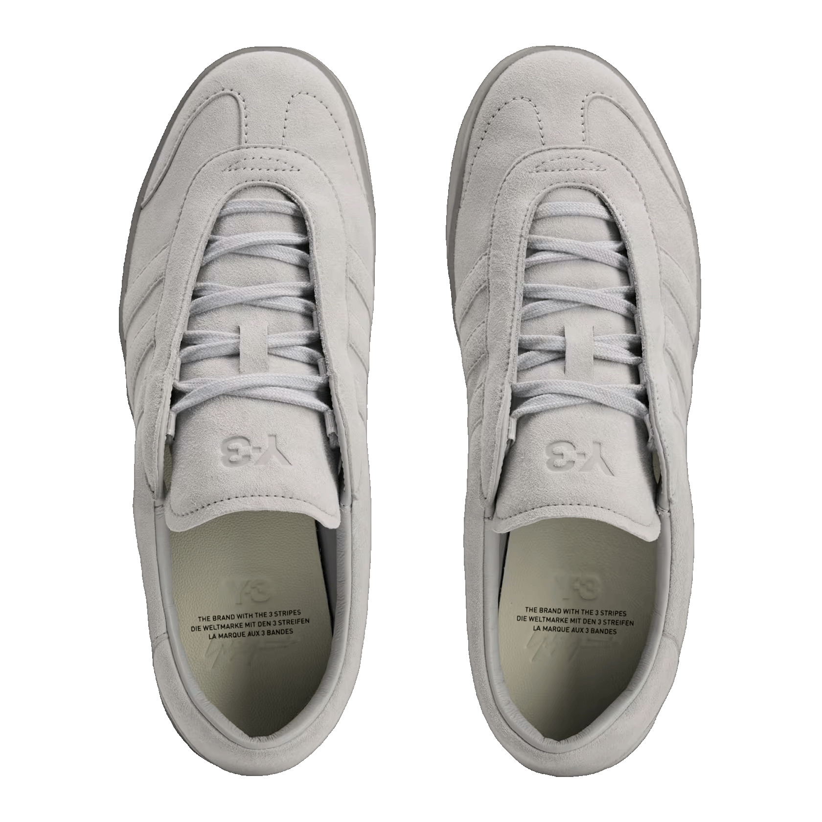 adidas Y-3 Gazelle Grey Two Oben KI4341