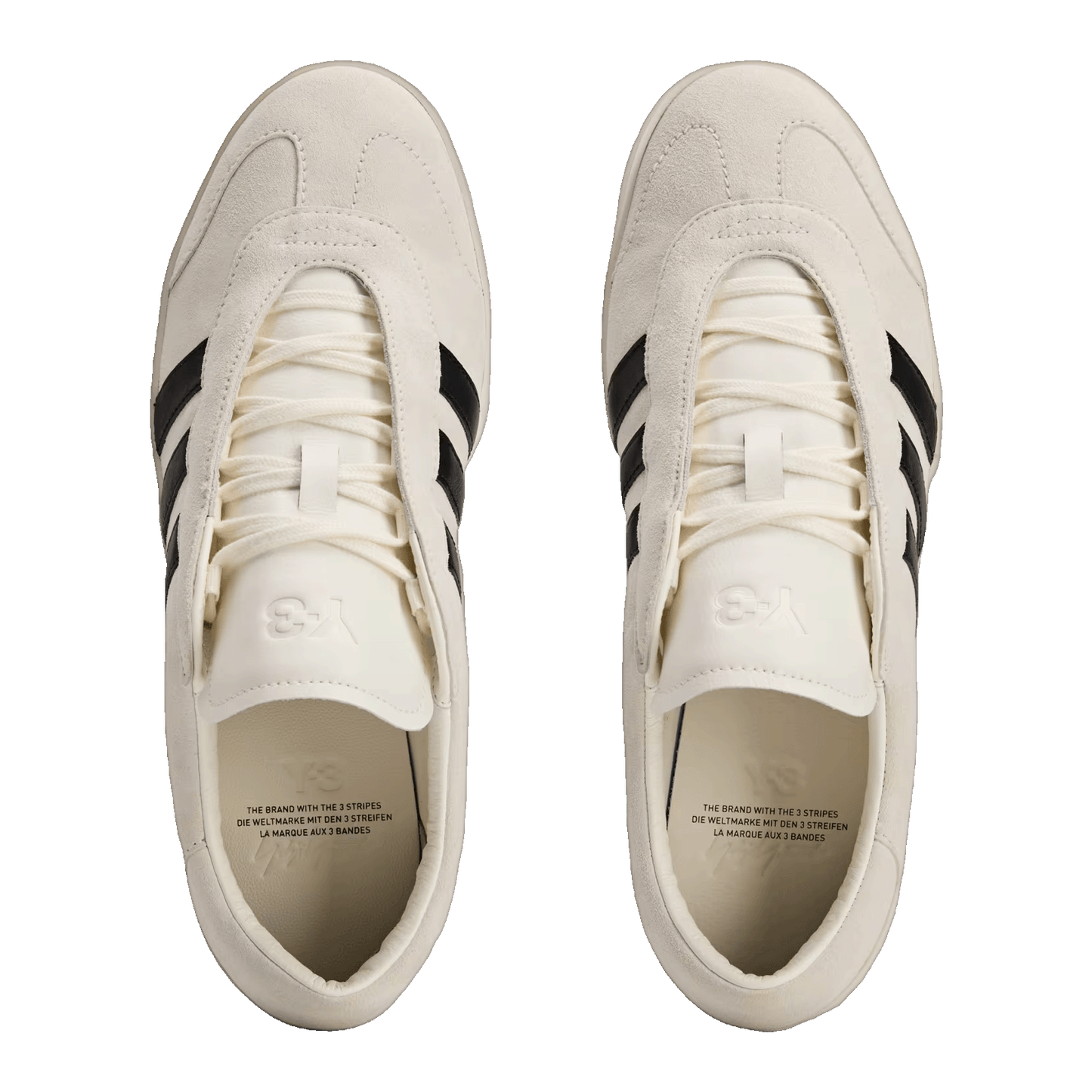 adidas Y-3 Gazelle Off White Black Oben KJ9189