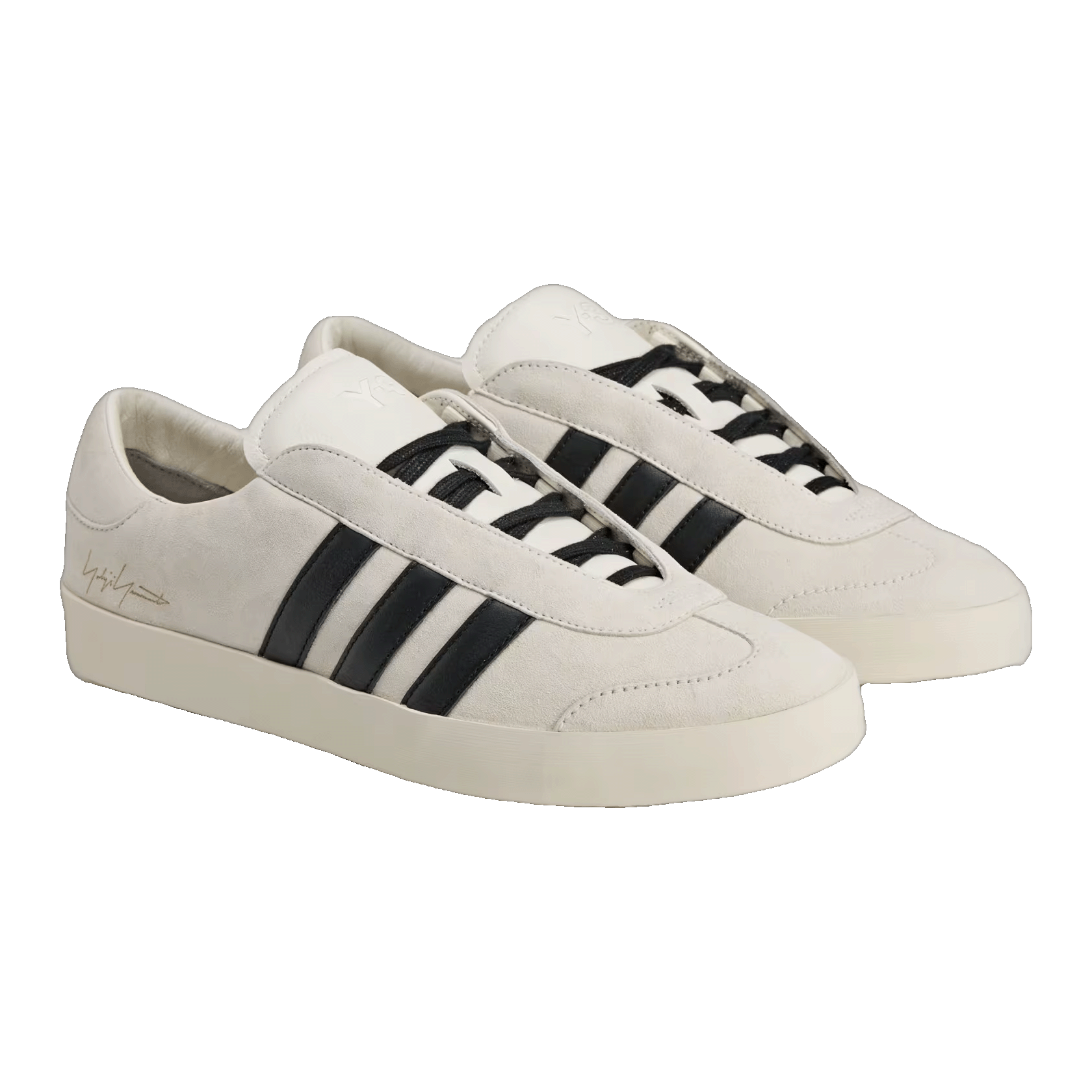 adidas Y-3 Gazelle Off White Black Side KJ9189