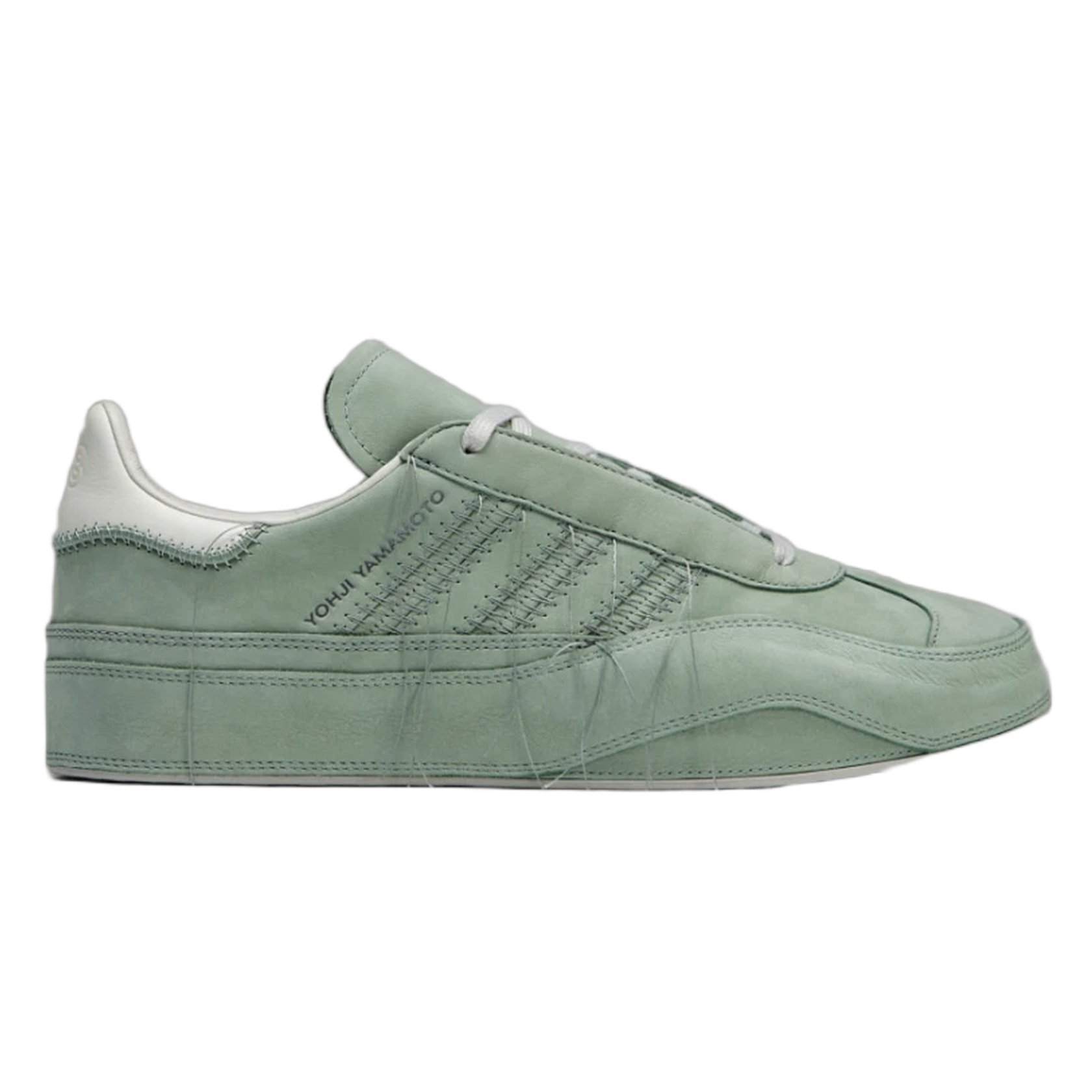 adidas Y-3 Gazelle Silver Green Off White Light Brown IG5309