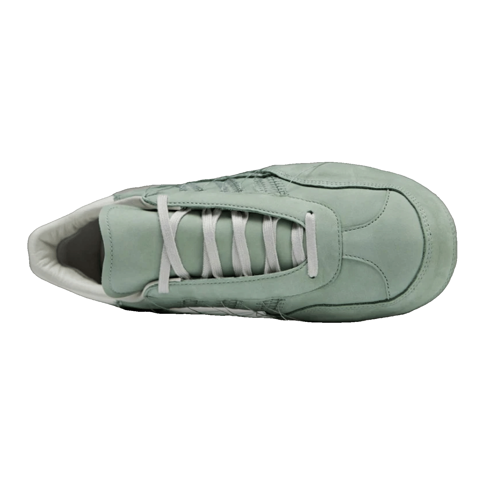 adidas Y-3 Gazelle Silver Green Off White Light Brown Oben IG5309