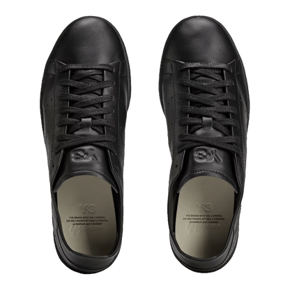 adidas Y-3 Stan Smith Black (2025) Oben HQ7319