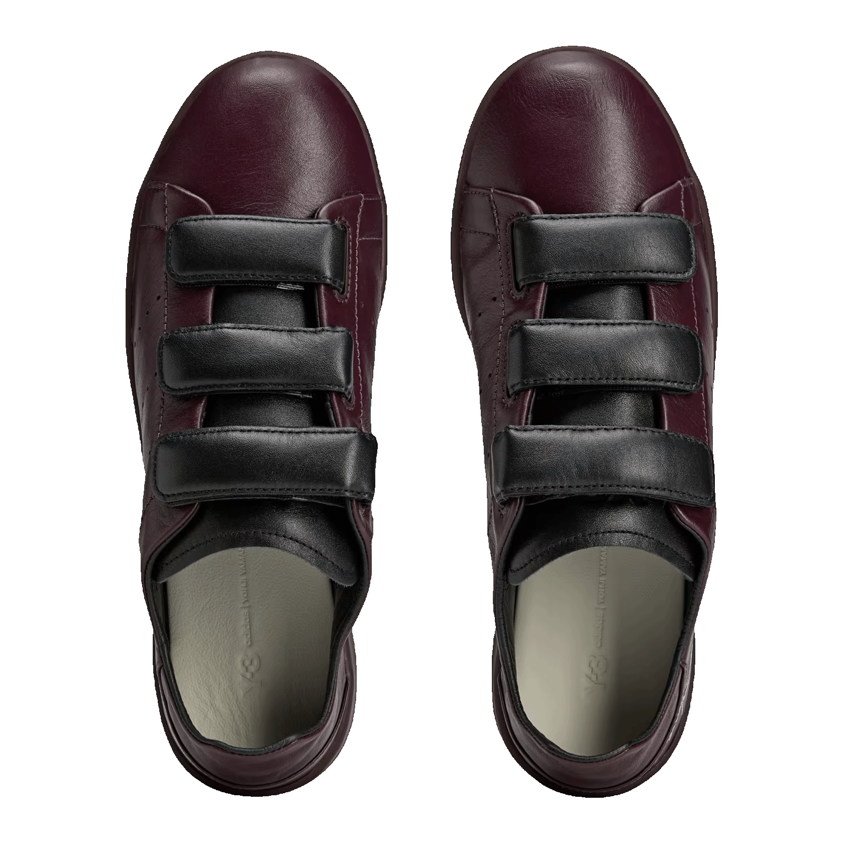 adidas Y-3 Stan Smith Shadow Maroon Black Oben JR6641