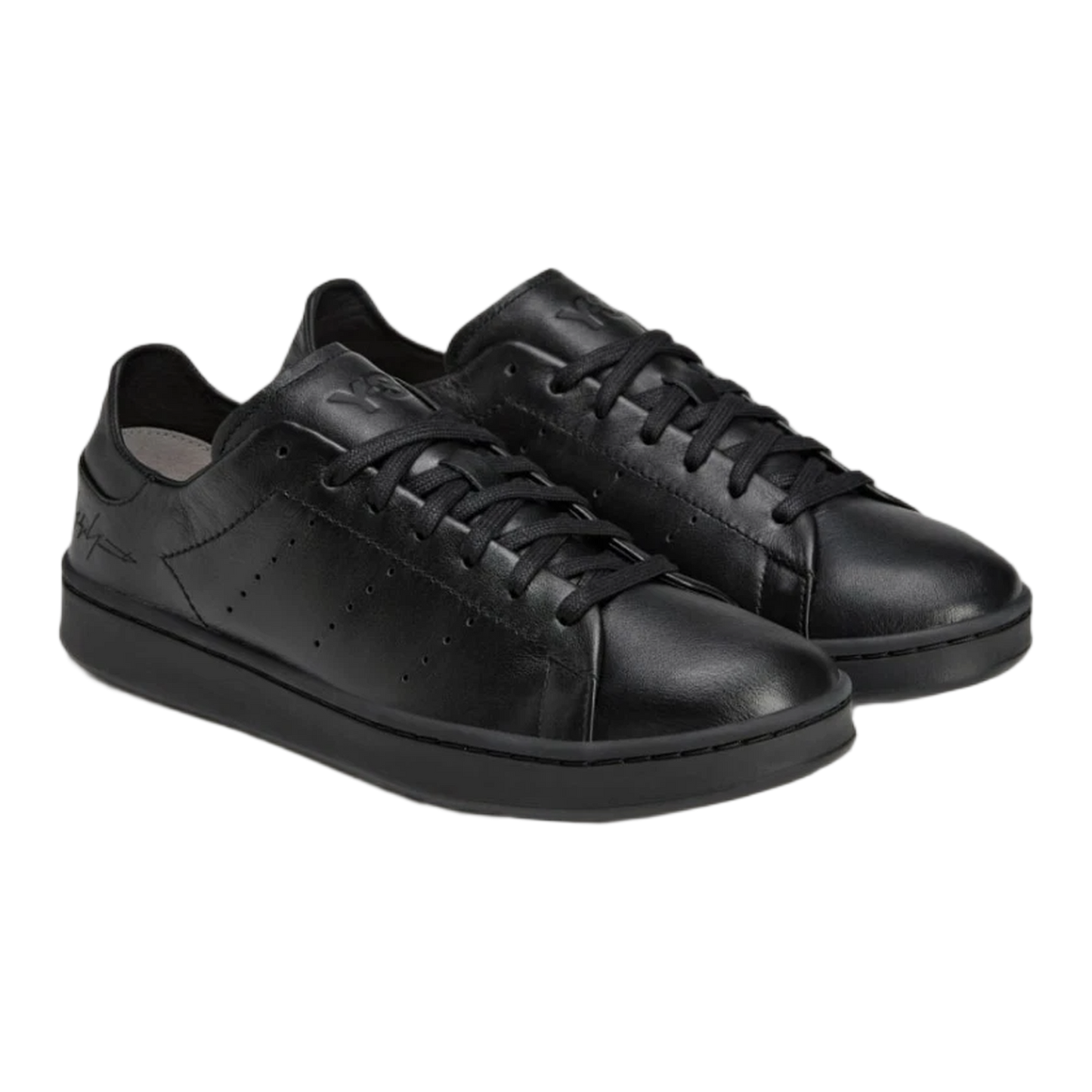 adidas Y-3 Stan Smith Triple Black Side JR4218