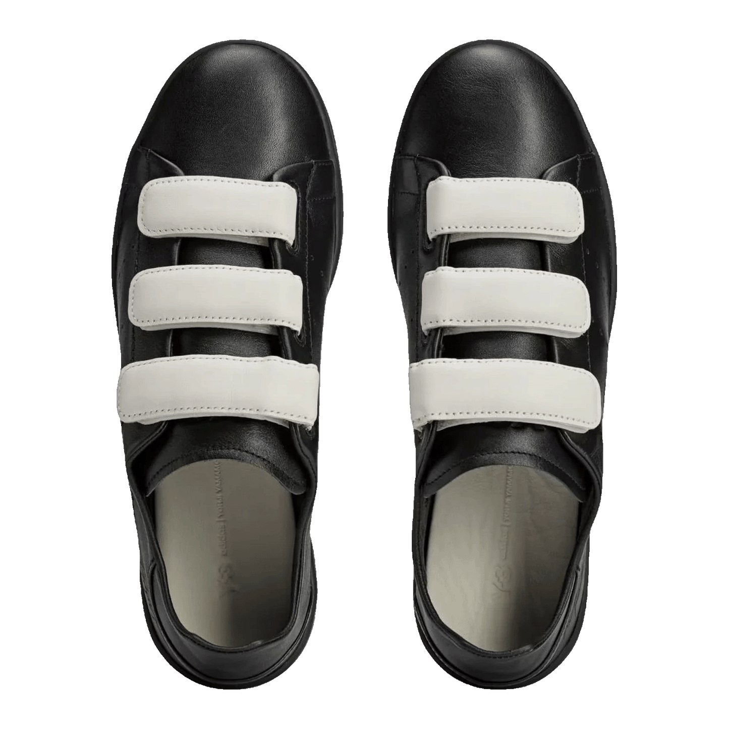adidas Y-3 Stan Smith Velcro Black Orbit Grey Oben JR4224