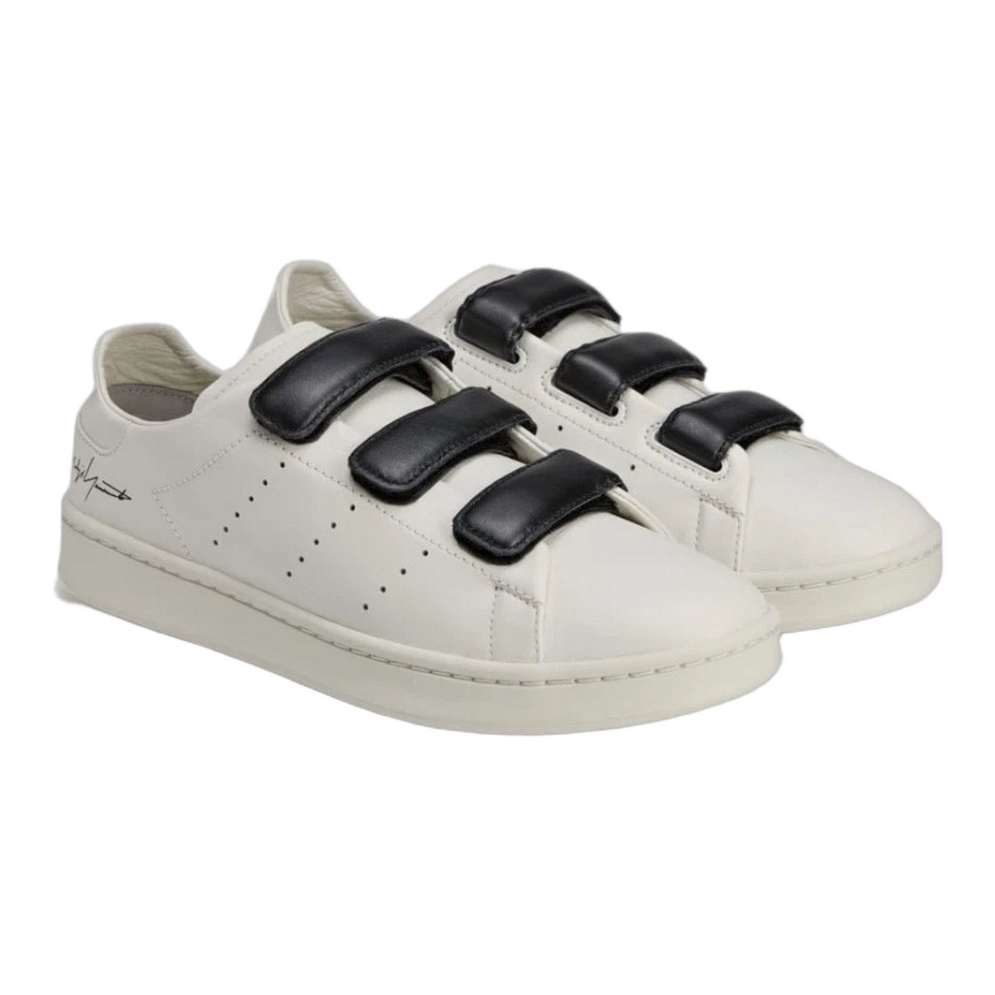 adidas Y-3 Stan Smith Velcro Orbit Grey Black Side JR4225