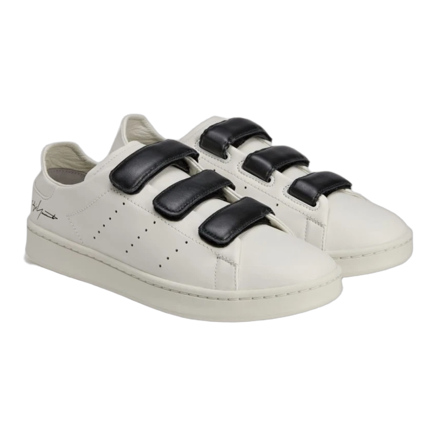 adidas Y-3 Stan Smith Velcro Orbit Grey Black Side JR4225