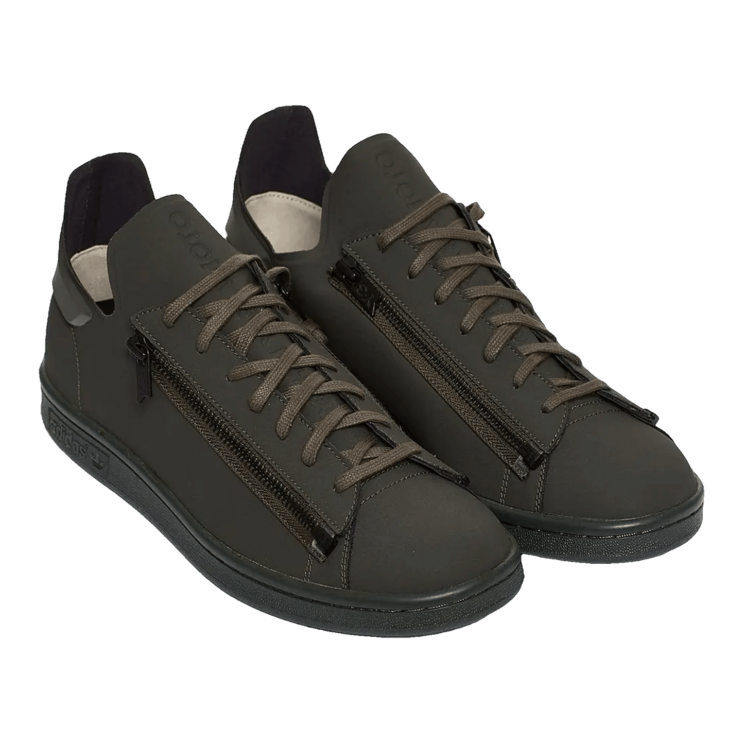 adidas Y-3 Stan Smith Zip Dark Olive Side