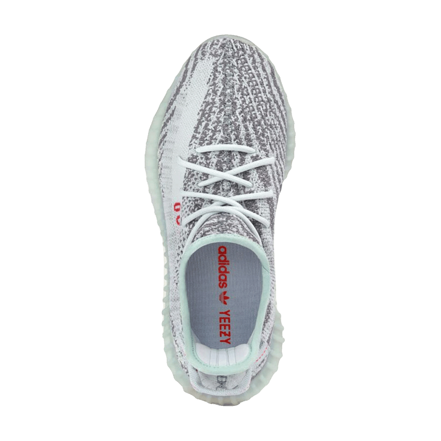 adidas Yeezy Boost 350 V2 Blue Tint Oben