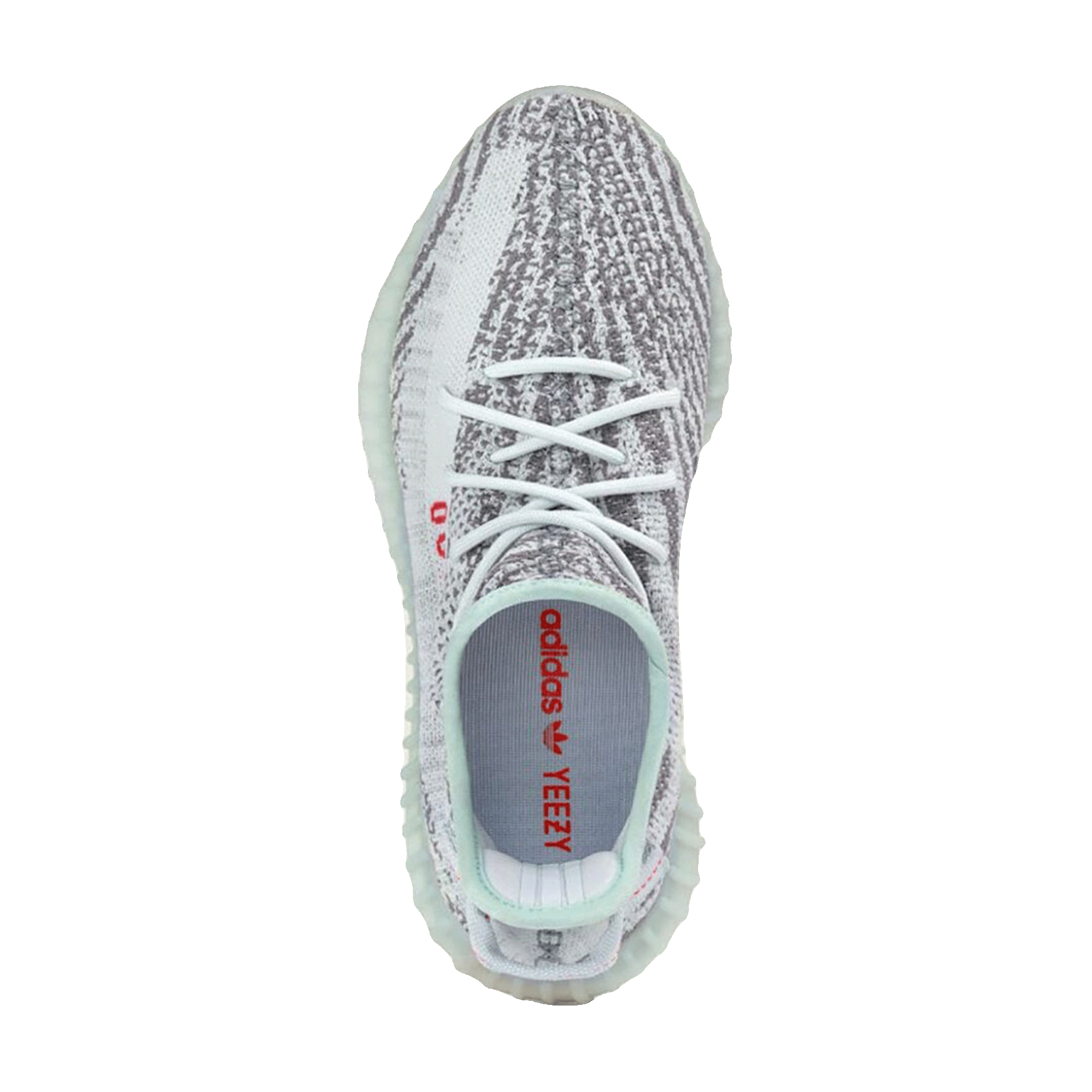 adidas Yeezy Boost 350 V2 Blue Tint Oben