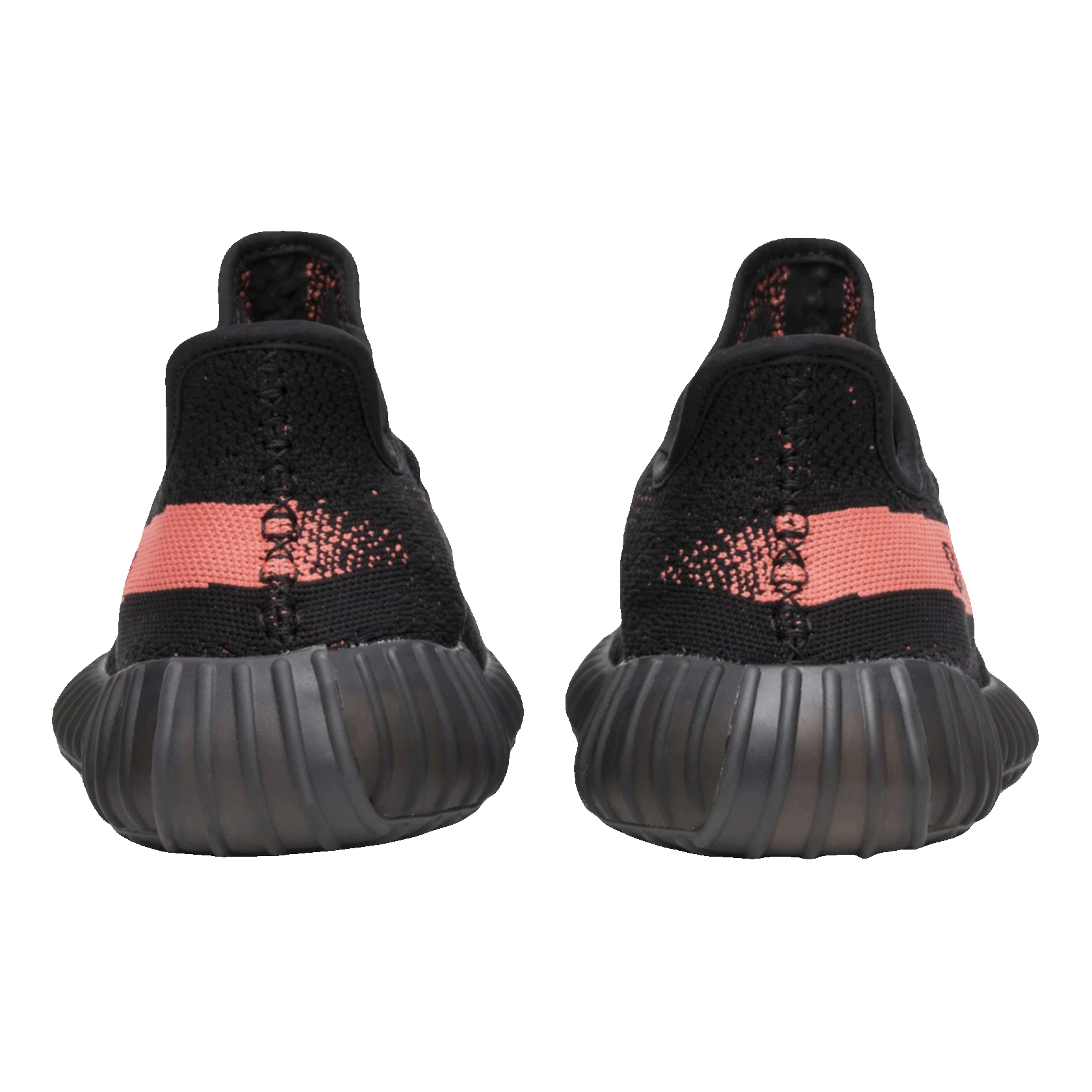 adidas Yeezy Boost 350 V2 Core Black Red Back
