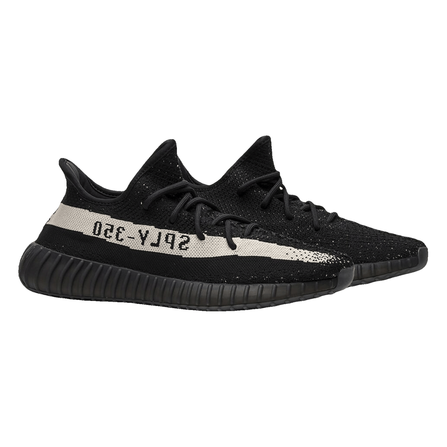adidas Yeezy Boost 350 V2 Core Black White Side
