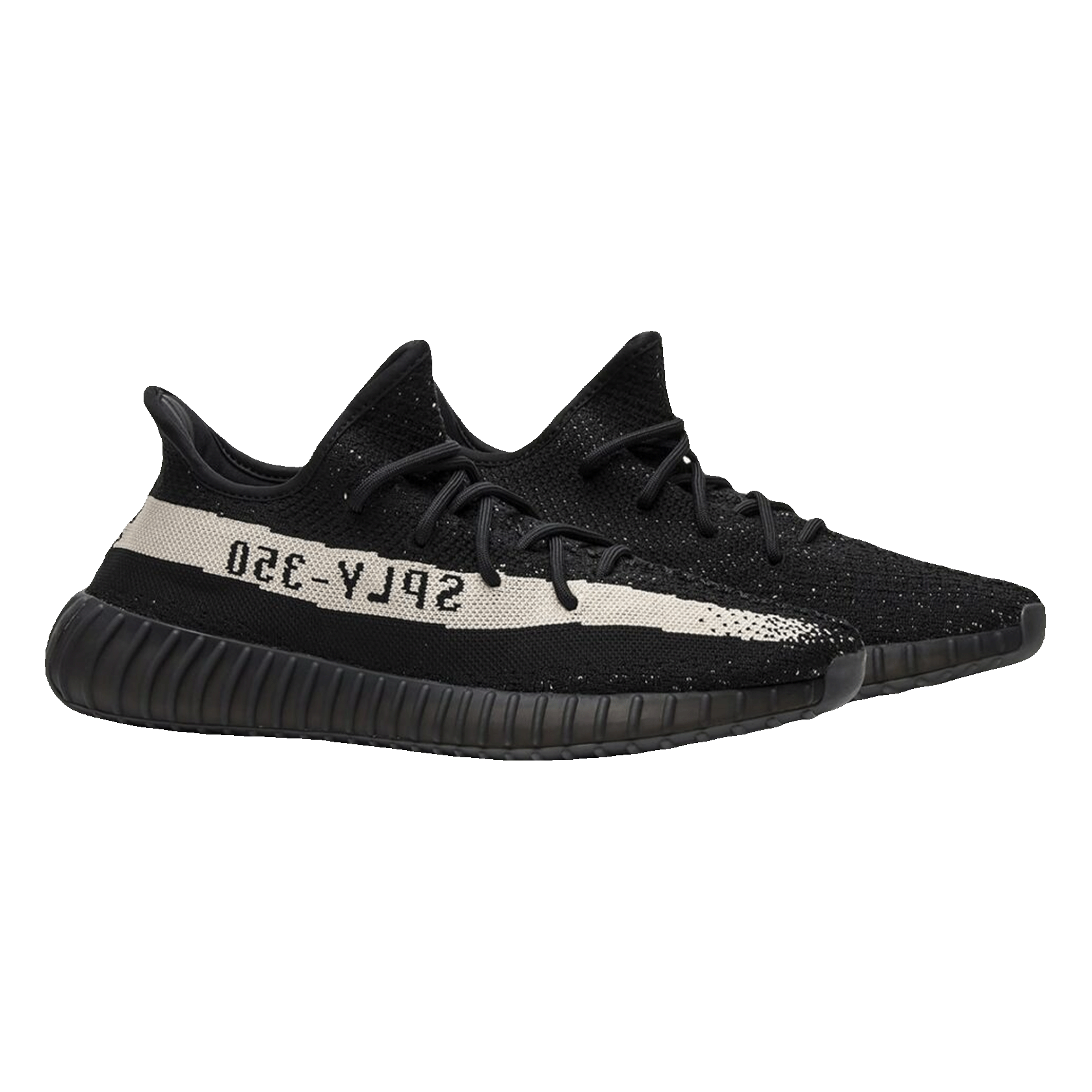 adidas Yeezy Boost 350 V2 Core Black White Side