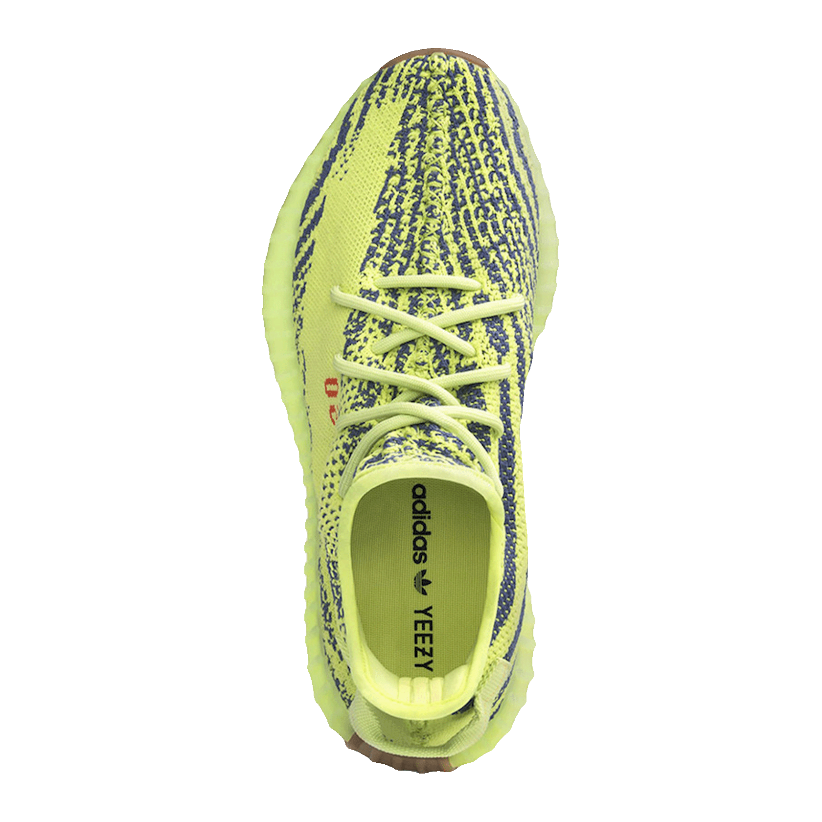adidas Yeezy Boost 350 V2 Semi Frozen Yellow Oben