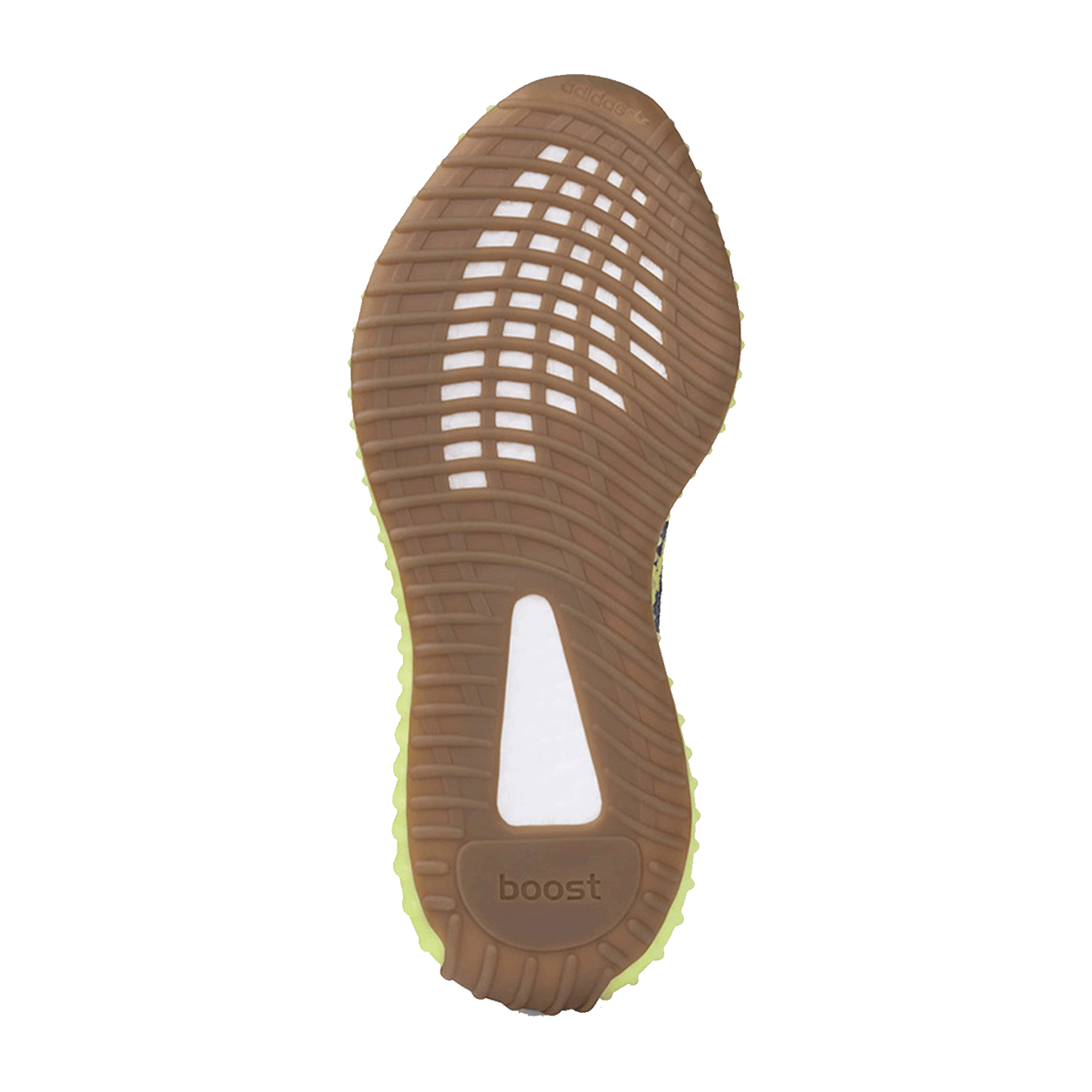 adidas Yeezy Boost 350 V2 Semi Frozen Yellow Sohle
