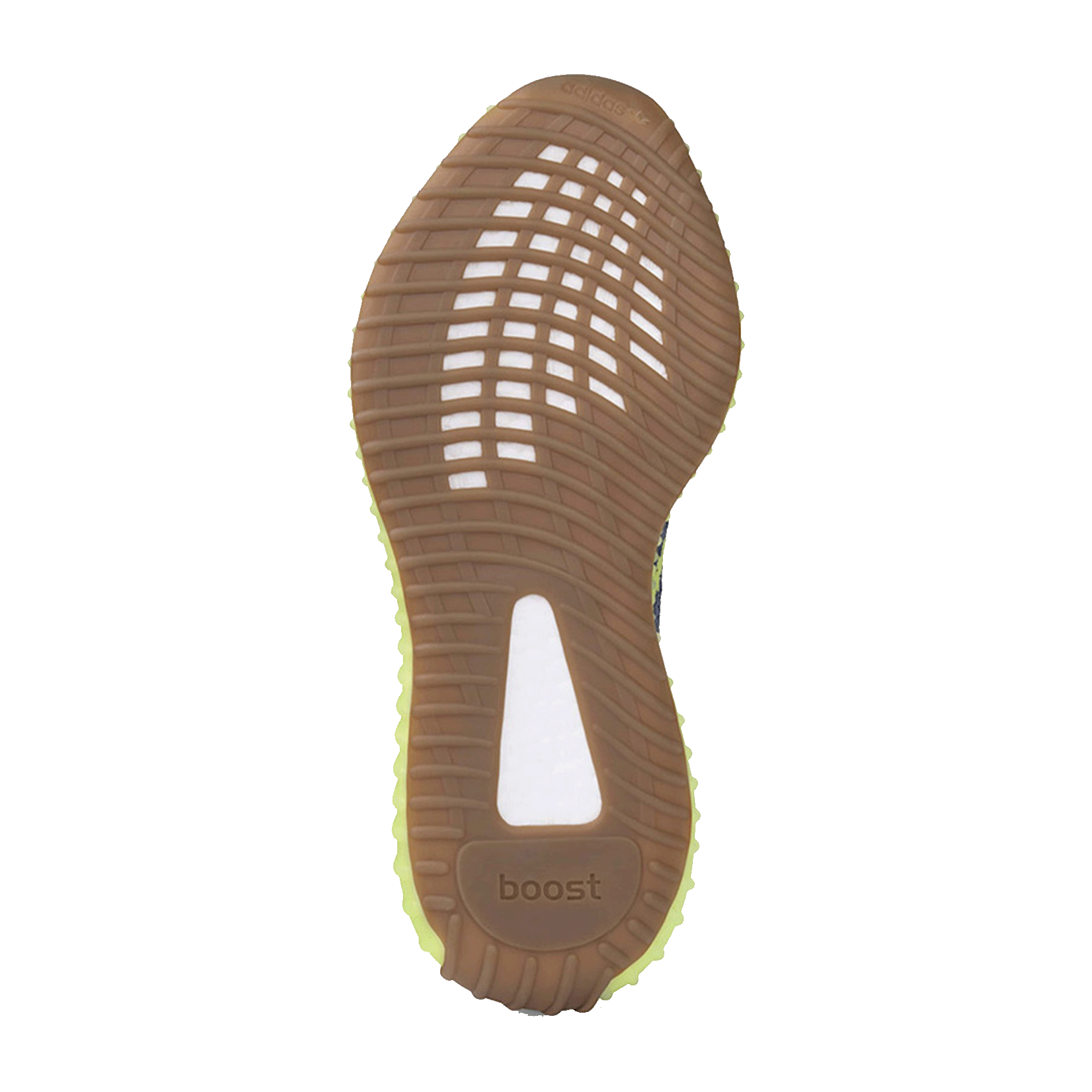 adidas Yeezy Boost 350 V2 Semi Frozen Yellow Sohle