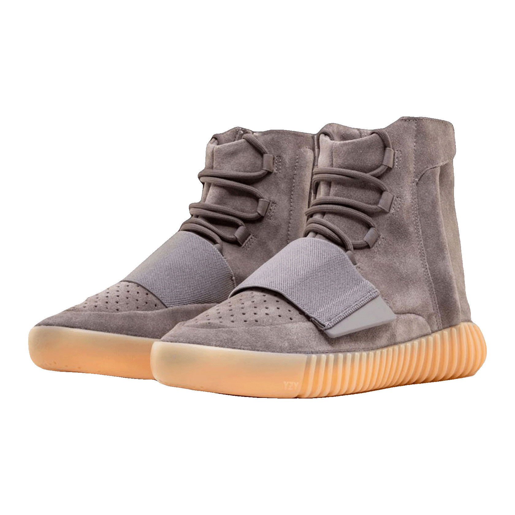 adidas Yeezy Boost 750 Light Grey Glow In the Dark Side