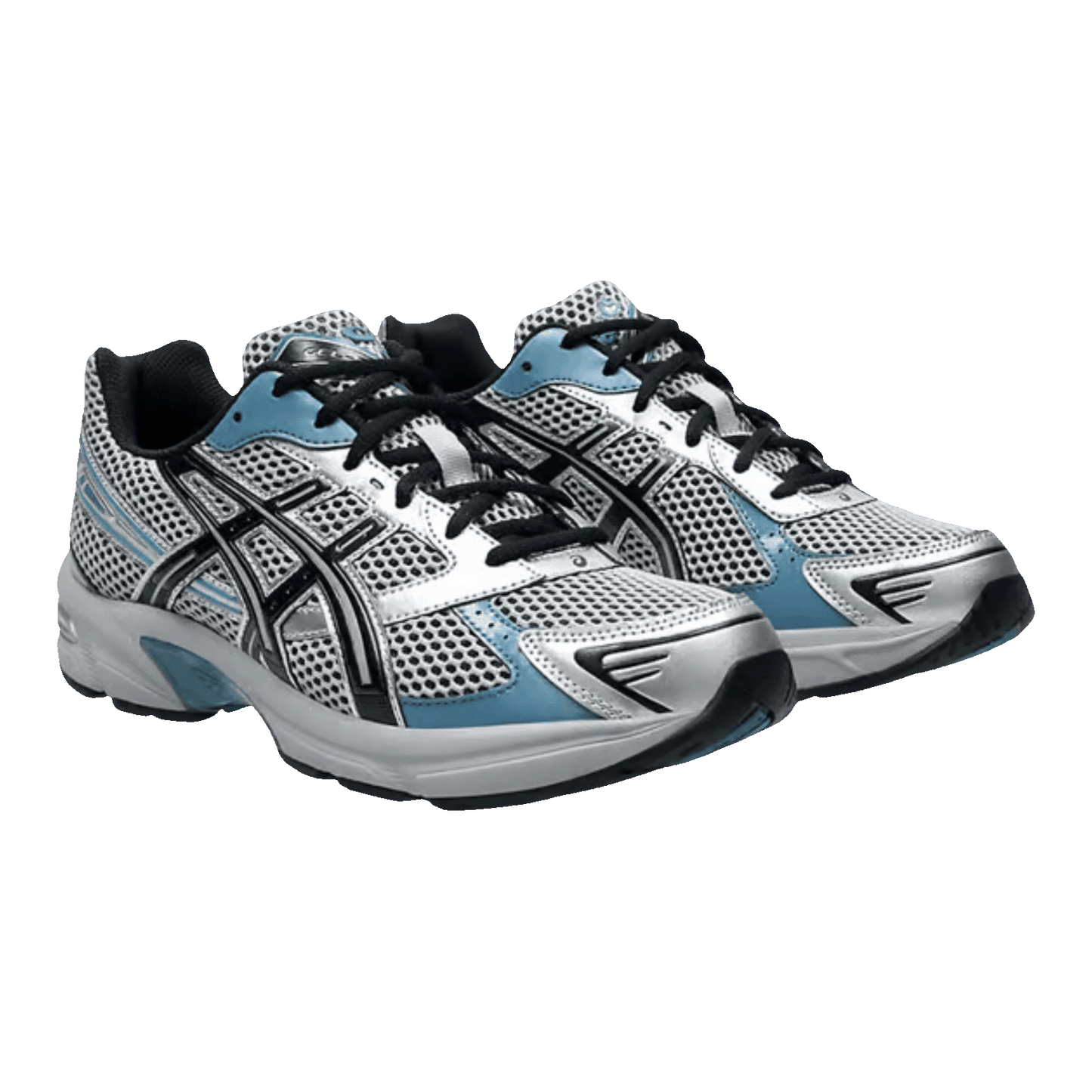 ASICS Gel-1130 Black Blue Silver Side