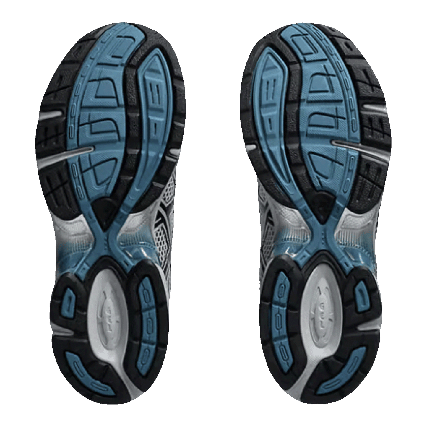 ASICS Gel-1130 Black Blue Silver Sohle