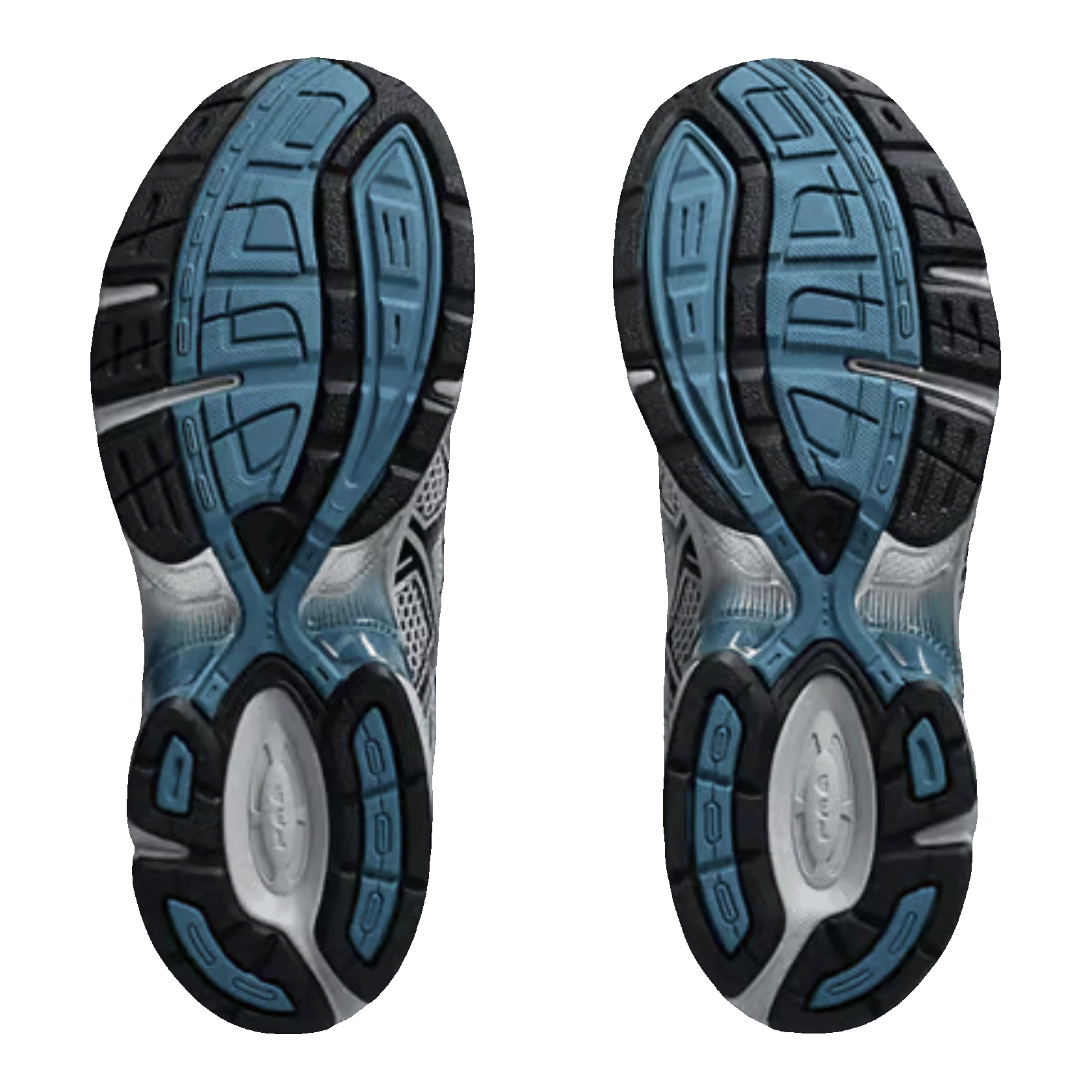 ASICS Gel-1130 Black Blue Silver Sohle
