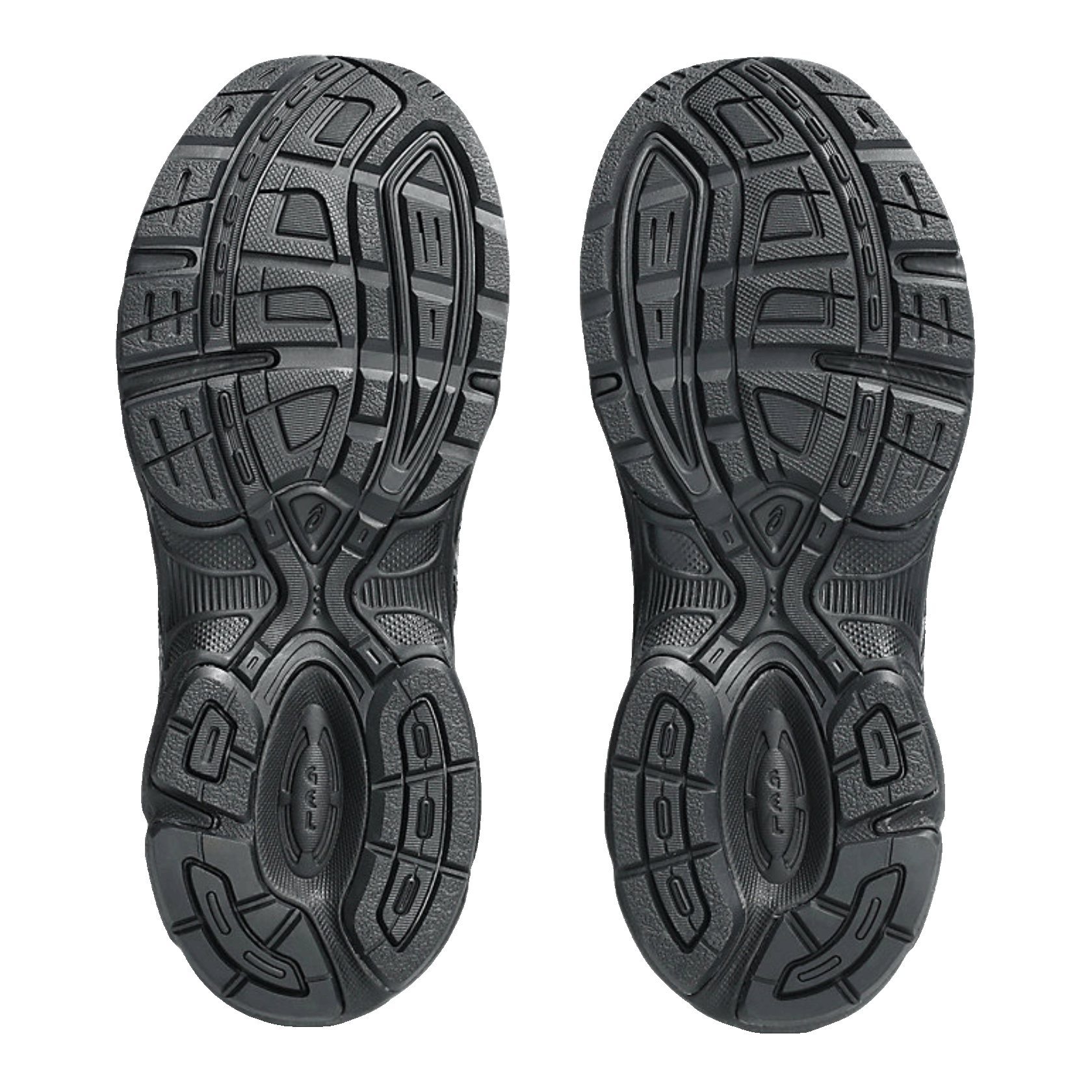 ASICS Gel-1130 Black Pure Silver (GS) Sohle