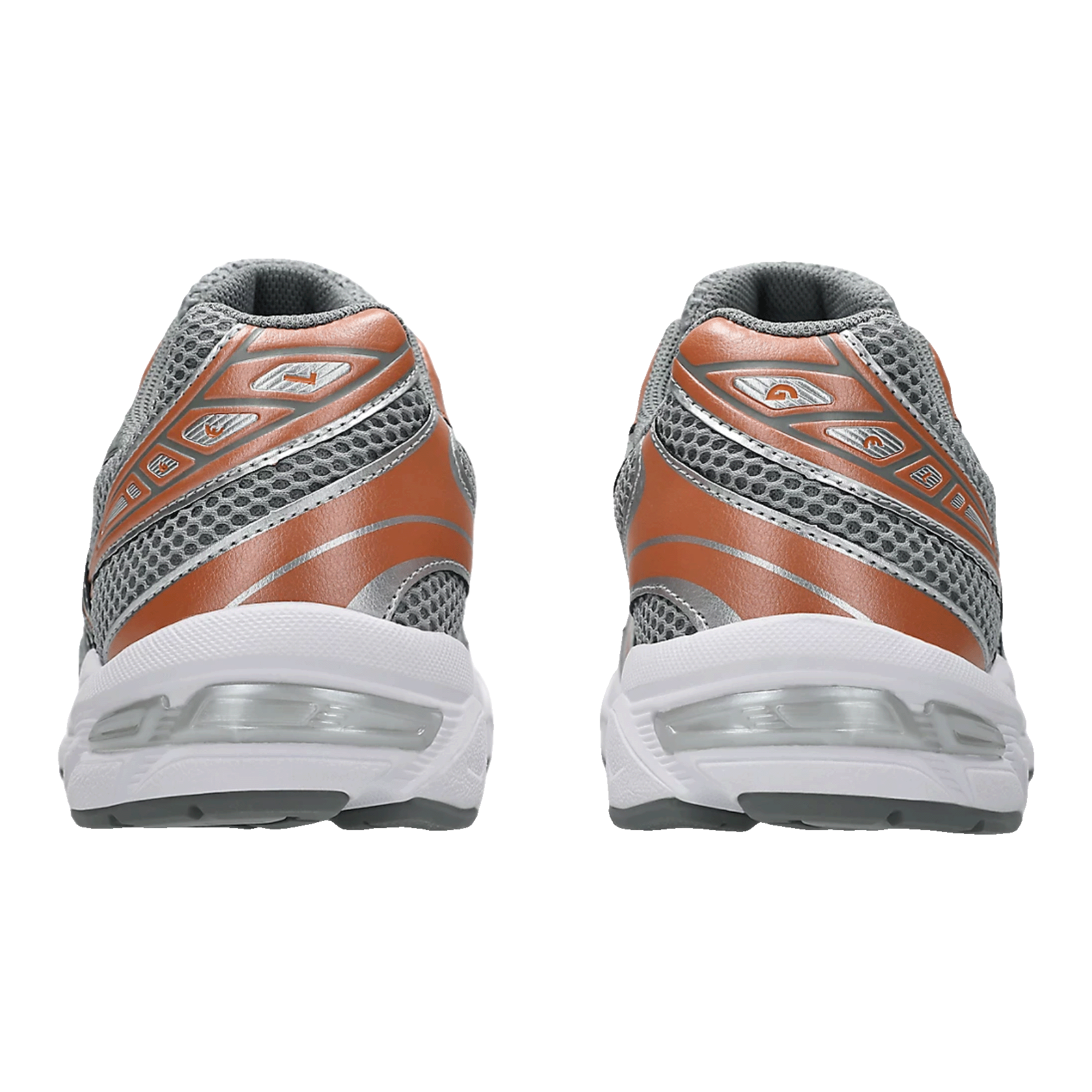 ASICS Gel-1130 Cement Grey Rust Orange Back