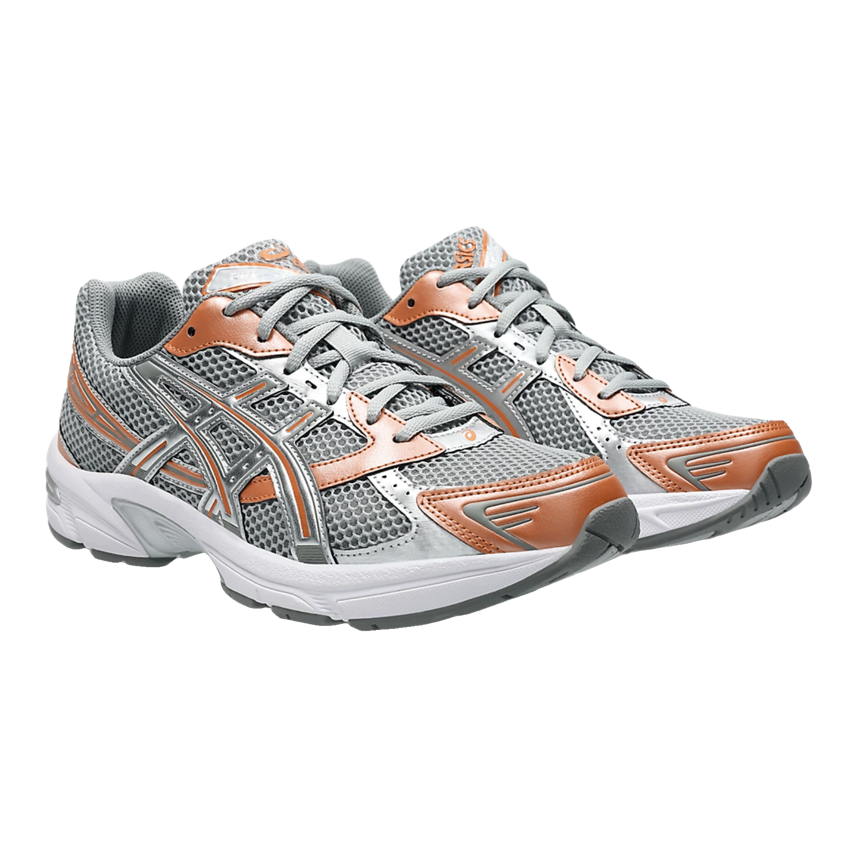 ASICS Gel-1130 Cement Grey Rust Orange Side