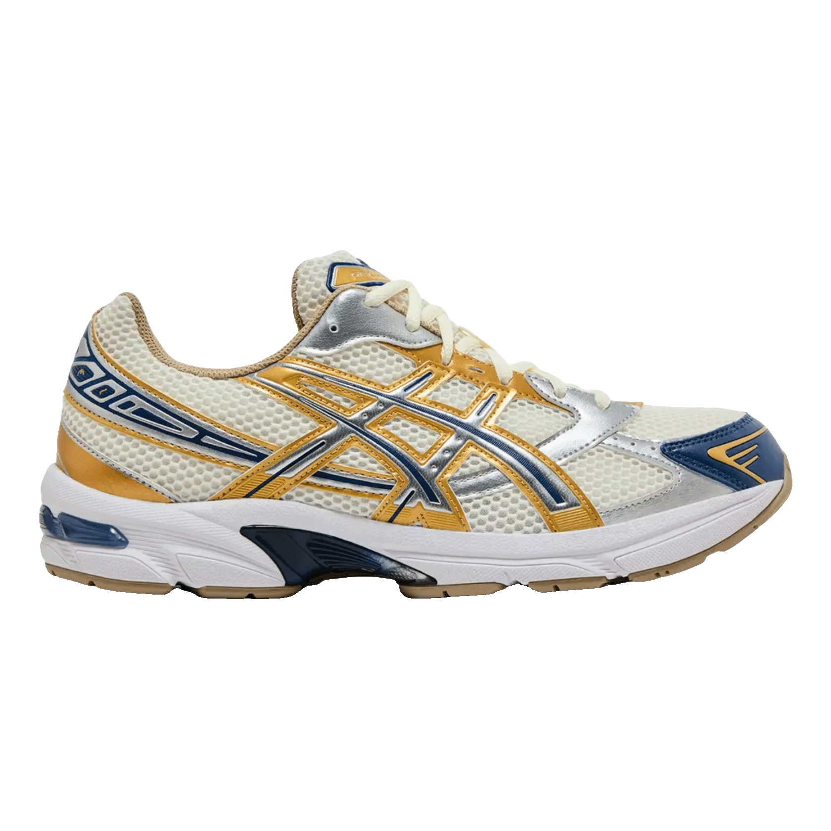 ASICS Gel-1130 Cream Pure Silver Gold Blue
