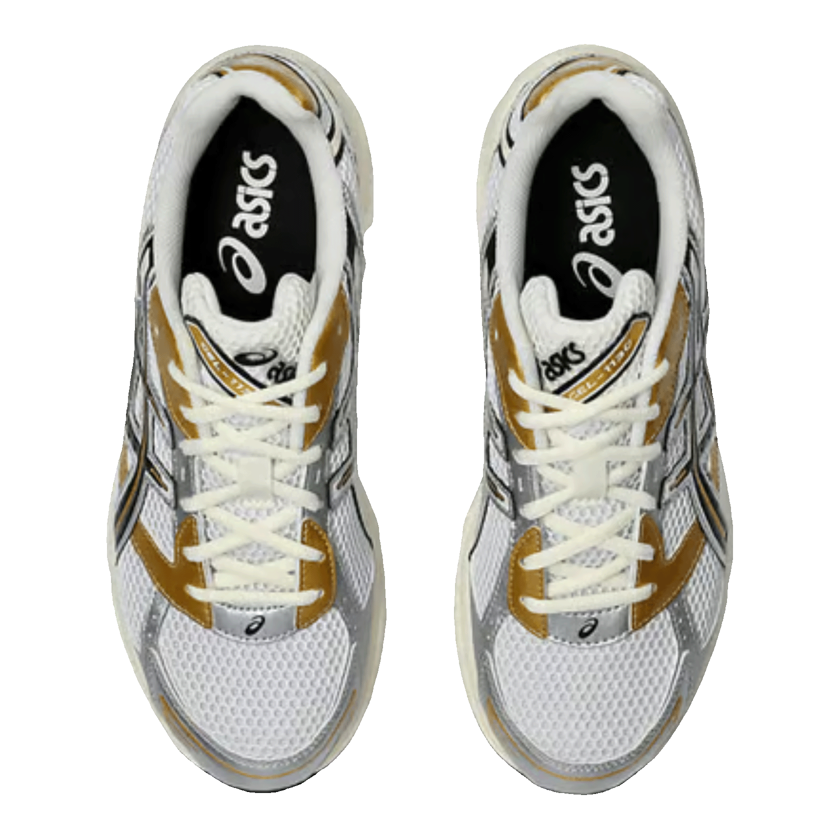 ASICS Gel-1130 White Black Gold Oben