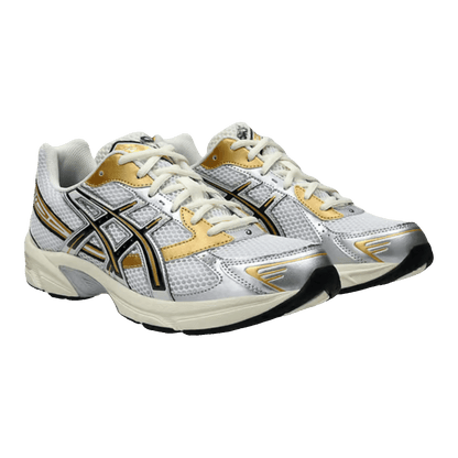 ASICS Gel-1130 White Black Gold Side