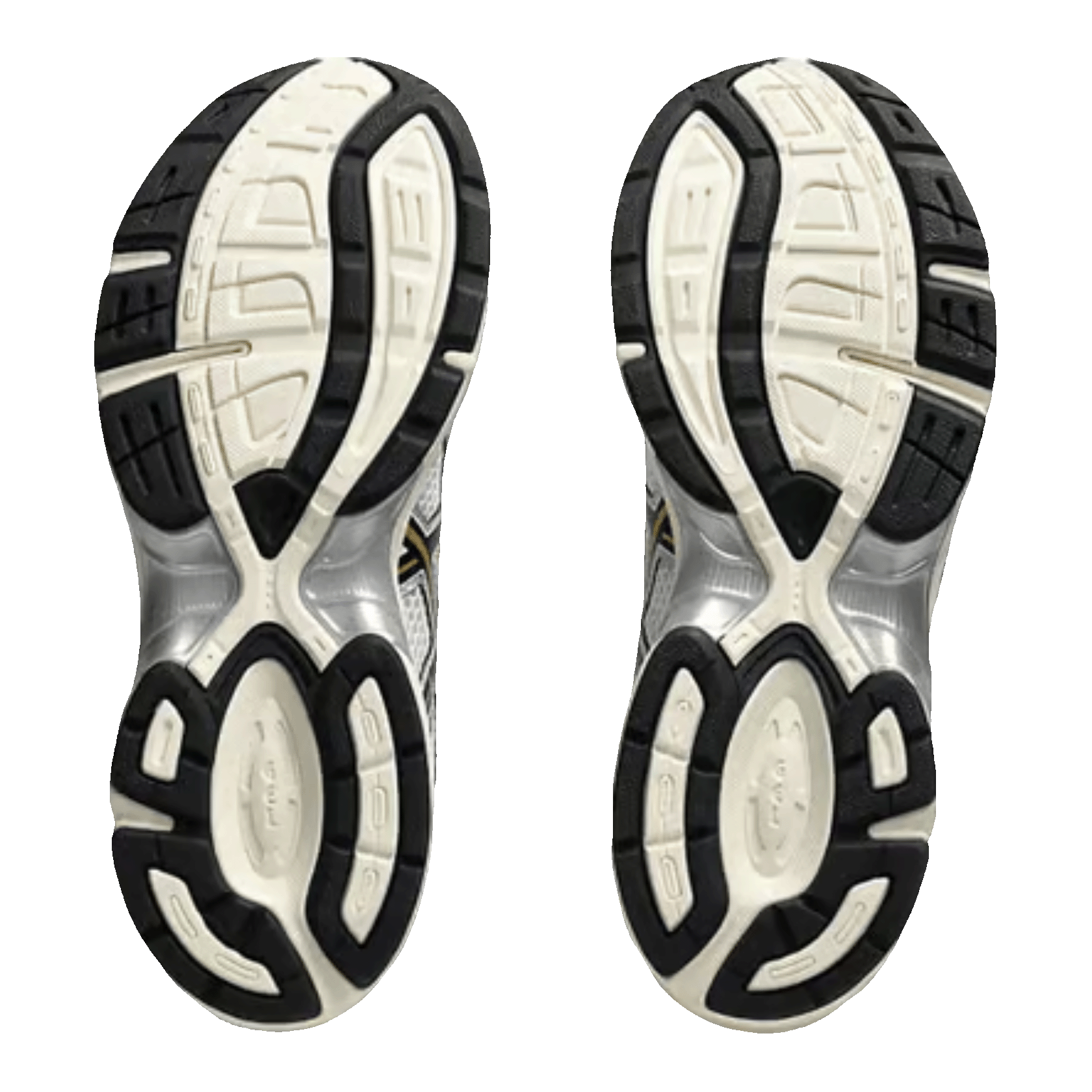 ASICS Gel-1130 White Black Gold Sohle