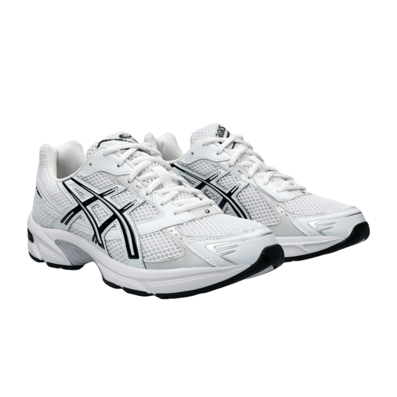ASICS Gel 1130 White Black Forty Four Sneaker