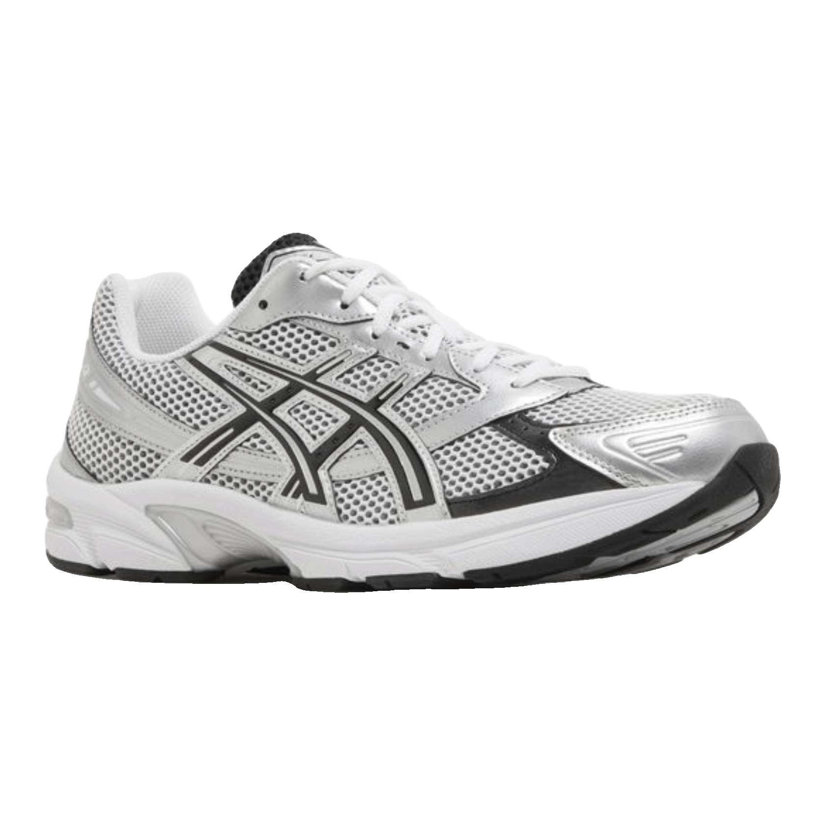 ASICS Gel-1130 White Black Silver Side