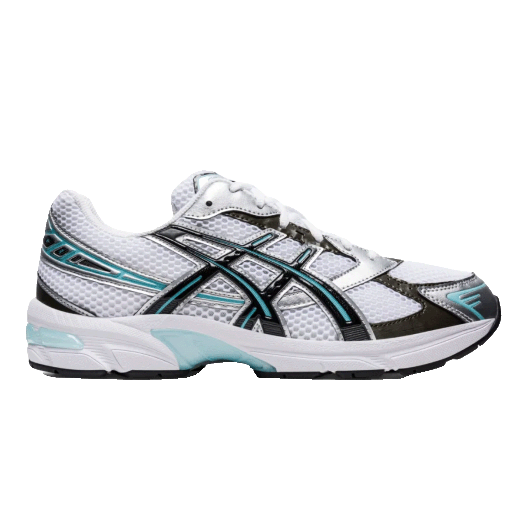 ASICS Gel-1130 White Black Turquoise
